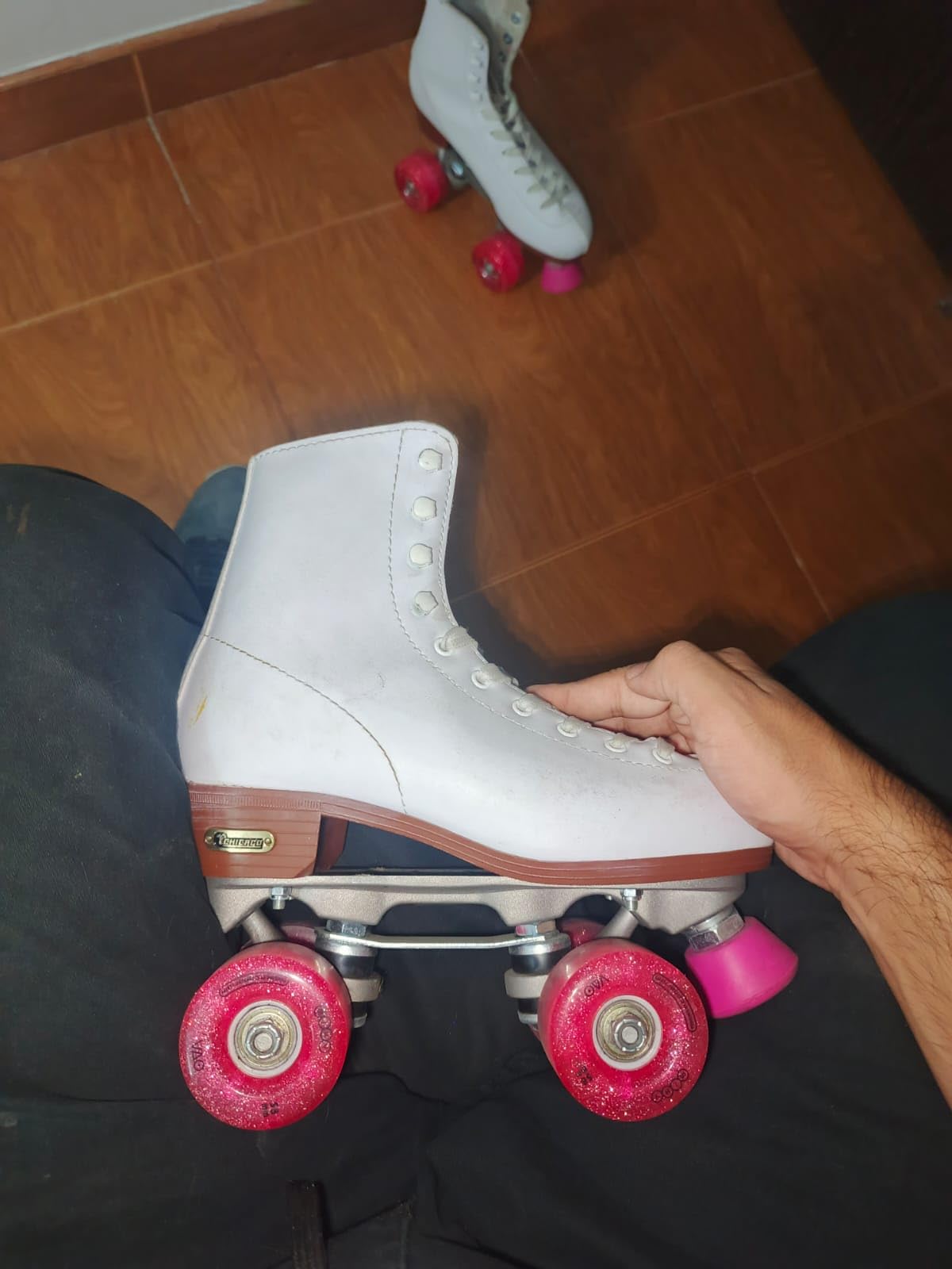 Chicago Skates Classic Quad Roller Skates for Women & Men - Durable & Top Performance, Adjustable High-Top Boots for Safe Indoor/Outdoor Roller Derby - 60mm PU Wheels & Semi-Precision Bearings customer photo 2
