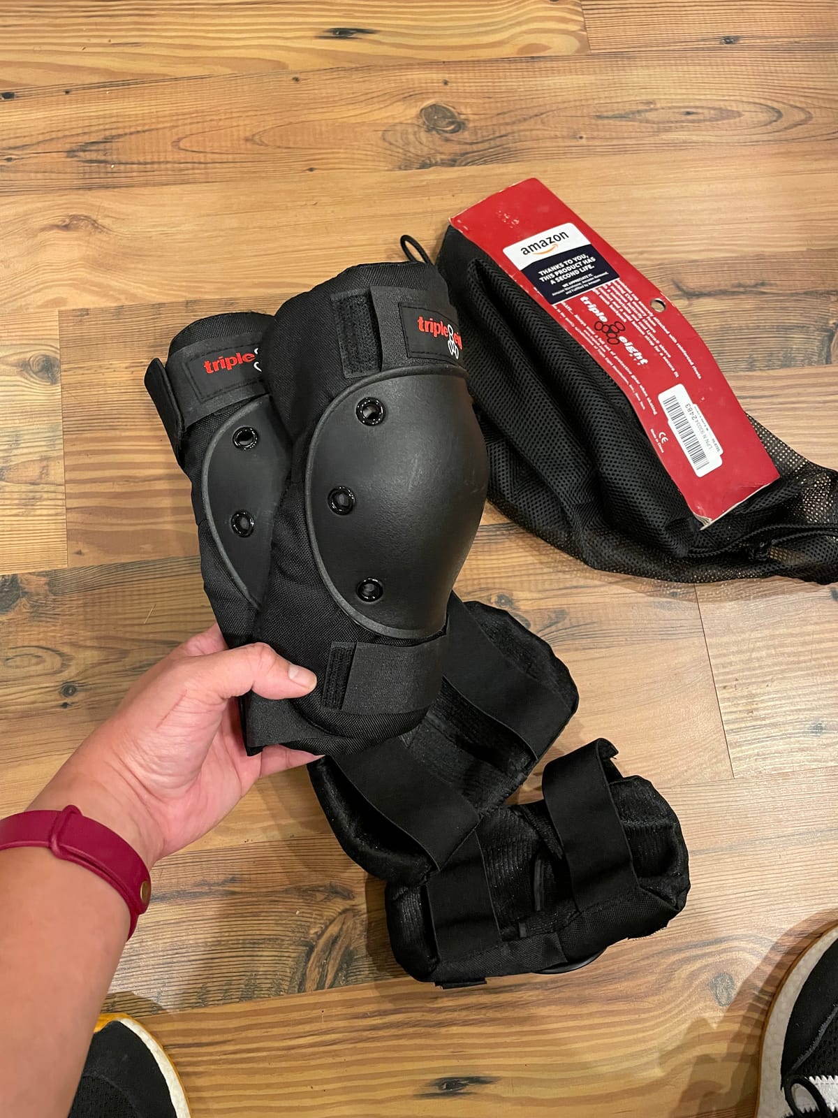 Triple Eight Park Skateboarding Pad Set with KP 22 Knee Pads and EP 55 Elbow Pads customer photo 1