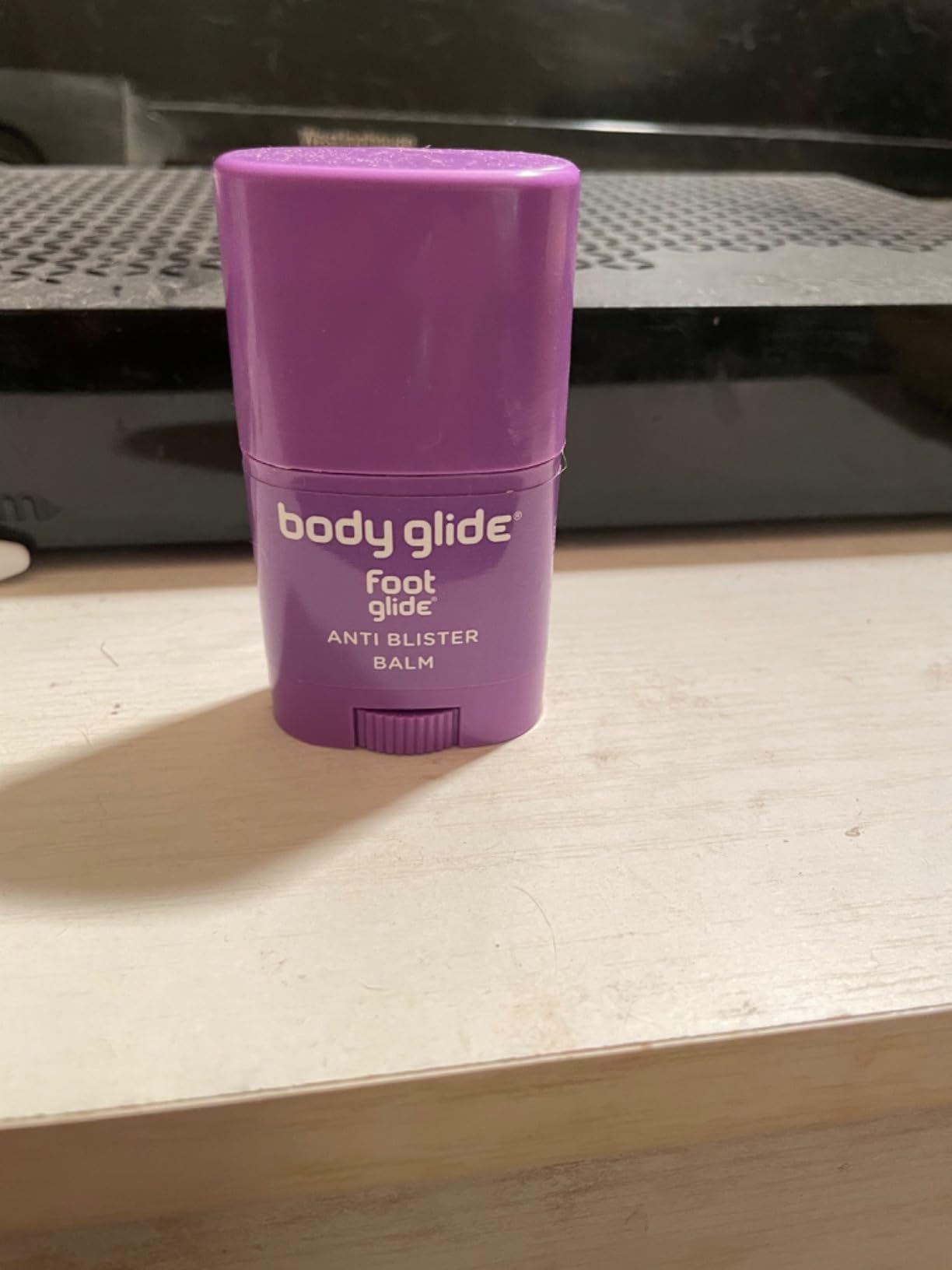 Body Glide Foot Glide Anti Blister Balm | blister prevention for heels, shoes, cleats, boots, socks, and sandals | Use on toes, heel, ankle, arch, sole and ball of foot | 0.8oz customer photo 1