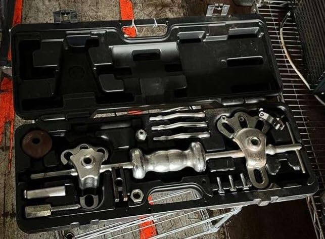 OTC 4579 9-Way Slide Hammer Puller Set w/5 lb. Hammer, Multiple Attachments | Suitable for a Wide Variety of Pulling Jobs; Includes Sturdy Blow-Molded Carrying Case customer photo 2