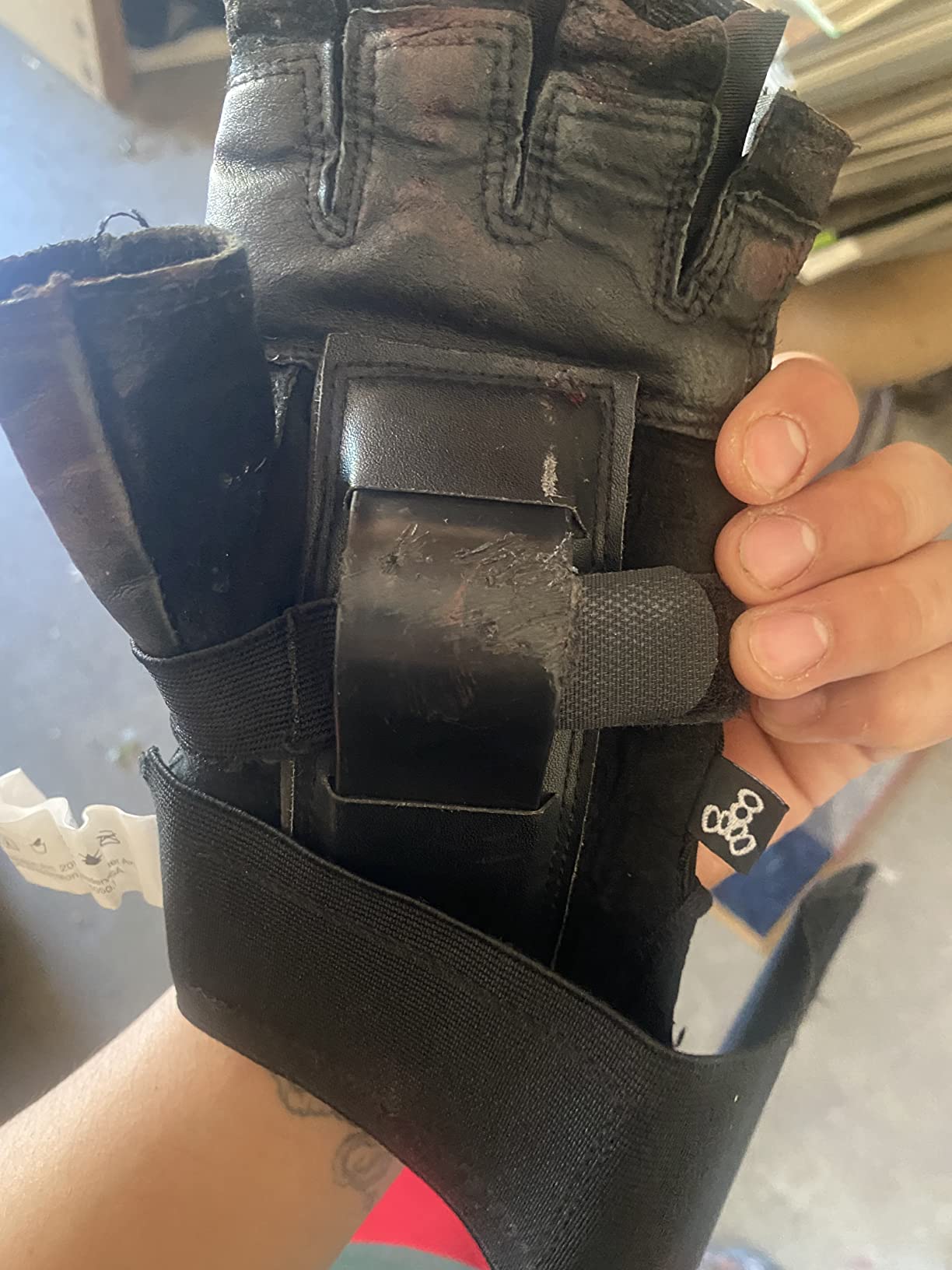 Triple Eight Hired Hands Glove - Wrist Protection for Skateboarding, in-Line Skating, Rollerblading, and Roller Derby customer photo 1