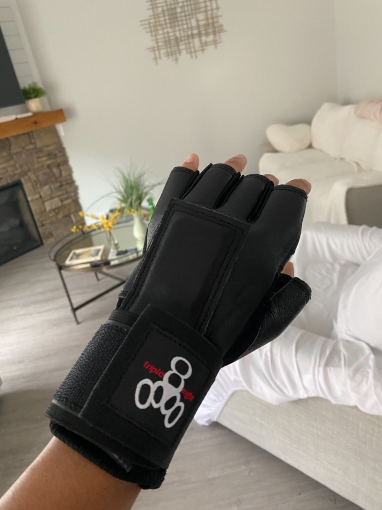 Triple Eight Hired Hands Glove - Wrist Protection for Skateboarding, in-Line Skating, Rollerblading, and Roller Derby customer photo 1