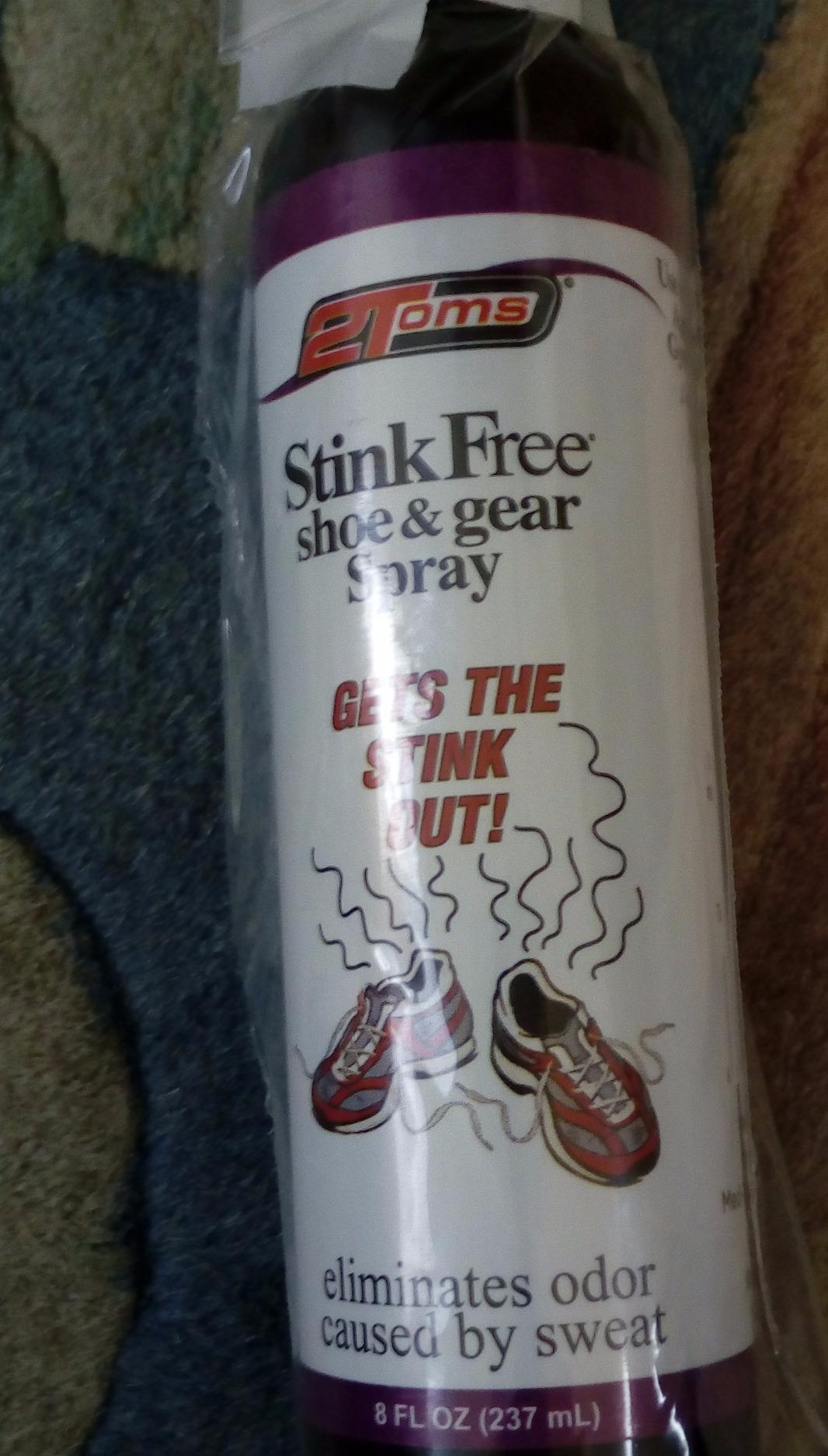 2Toms StinkFree Shoe Odor Eliminator Spray for Shoes & Gear, 8 Ounces | Odor Eliminating Spray for Smelly & Stinky Shoes & Athletic Gear customer photo 1