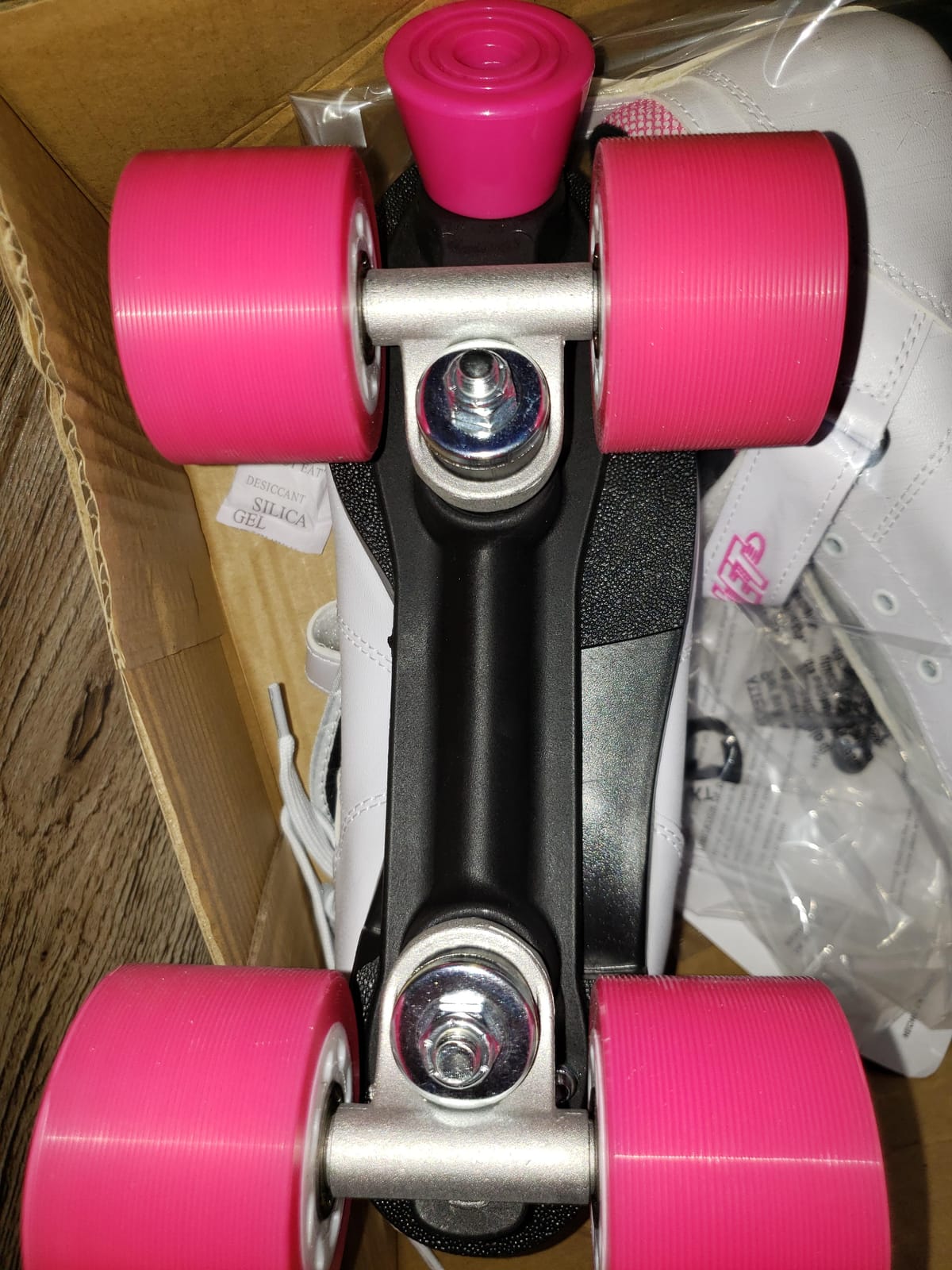 Chicago Skates Bullet Speed Roller Skates - Adjustable Quad Roller Skates Women Men, Durable Skates, Top Performance with Front Stopper, 62mm Urethane Wheels, Low-Cut Ankle Boot, Indoor Outdoor Toys customer photo 2
