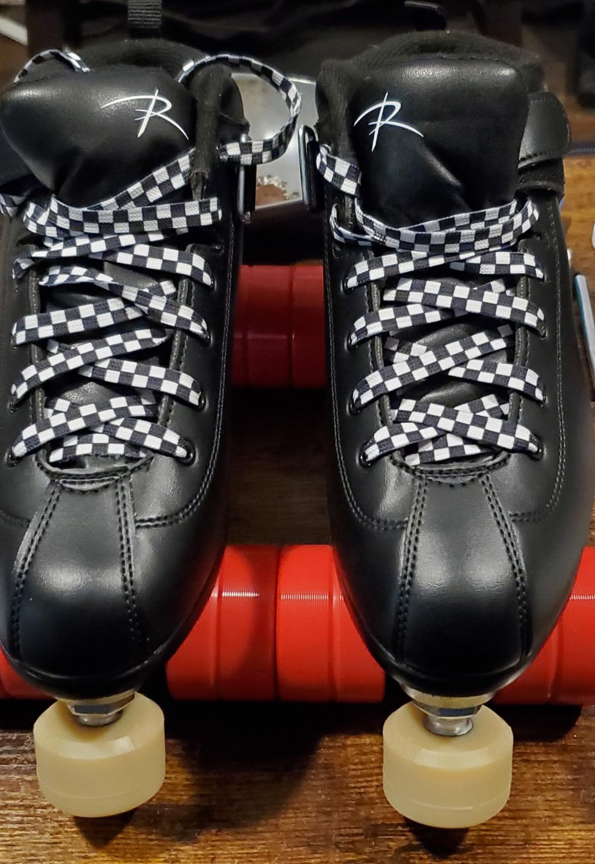 Riedell Dart Roller Skates for Men and Women | Colorful Ultra-Durable Speed Skate, Precision Fit and Matching Color Wheels, Roller Skates, ABEC-5 Bearings customer photo 2