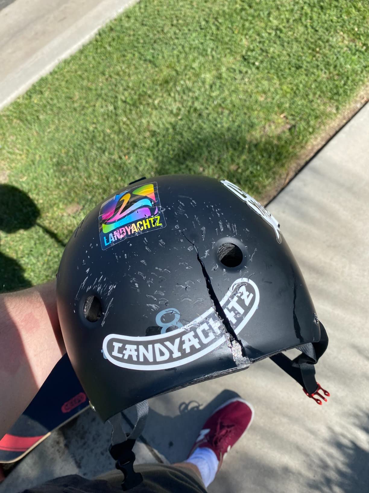 Triple Eight Dual Certified Bike and Skateboard Helmet customer photo 2