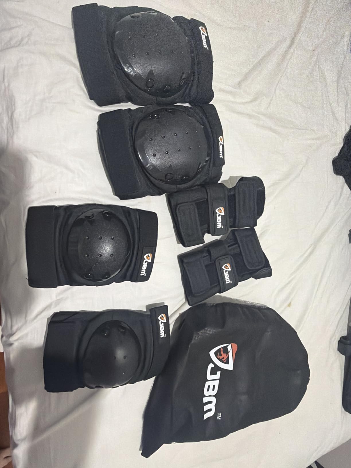 JBM Adult & Kids Knee Pads Elbow Pads and Wrist Guards for Inline Skating, Roller Skating, Skateboarding, Scootering customer photo 1