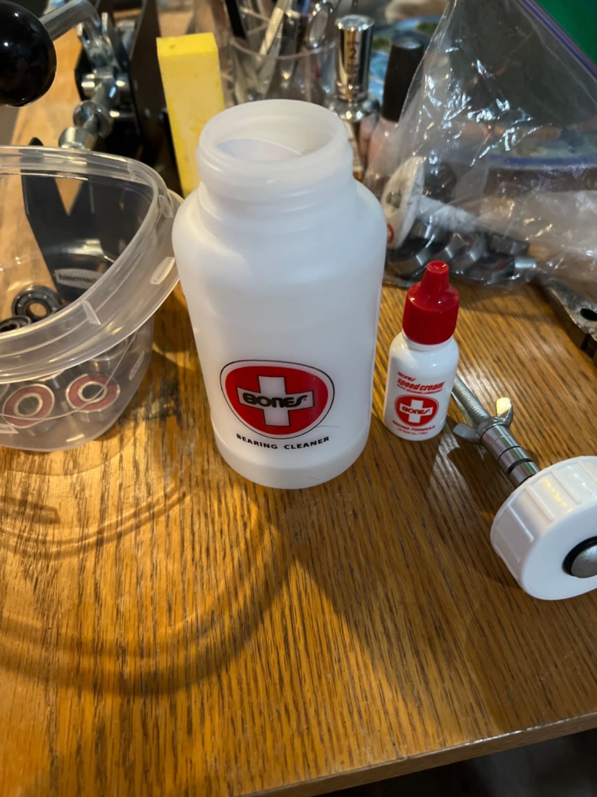 Bones Swiss Skate Speed Cream + Cleaning Unit Kit customer photo 1