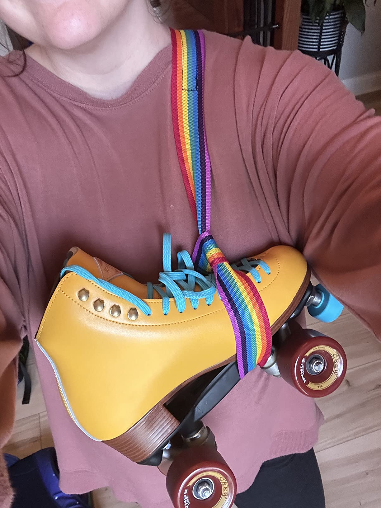 Moxi Roller Skate Leash - Fashionable Transport Strap for Skates customer photo 1