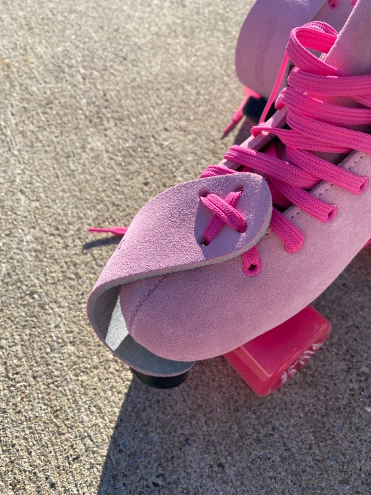 Sure-Grip Leather Roller Skate Toe Guards | Durable Protection & Universal Fit - Comes in Options - Ideal for Skating Maintenance & Personalization - Easy Installation customer photo 1