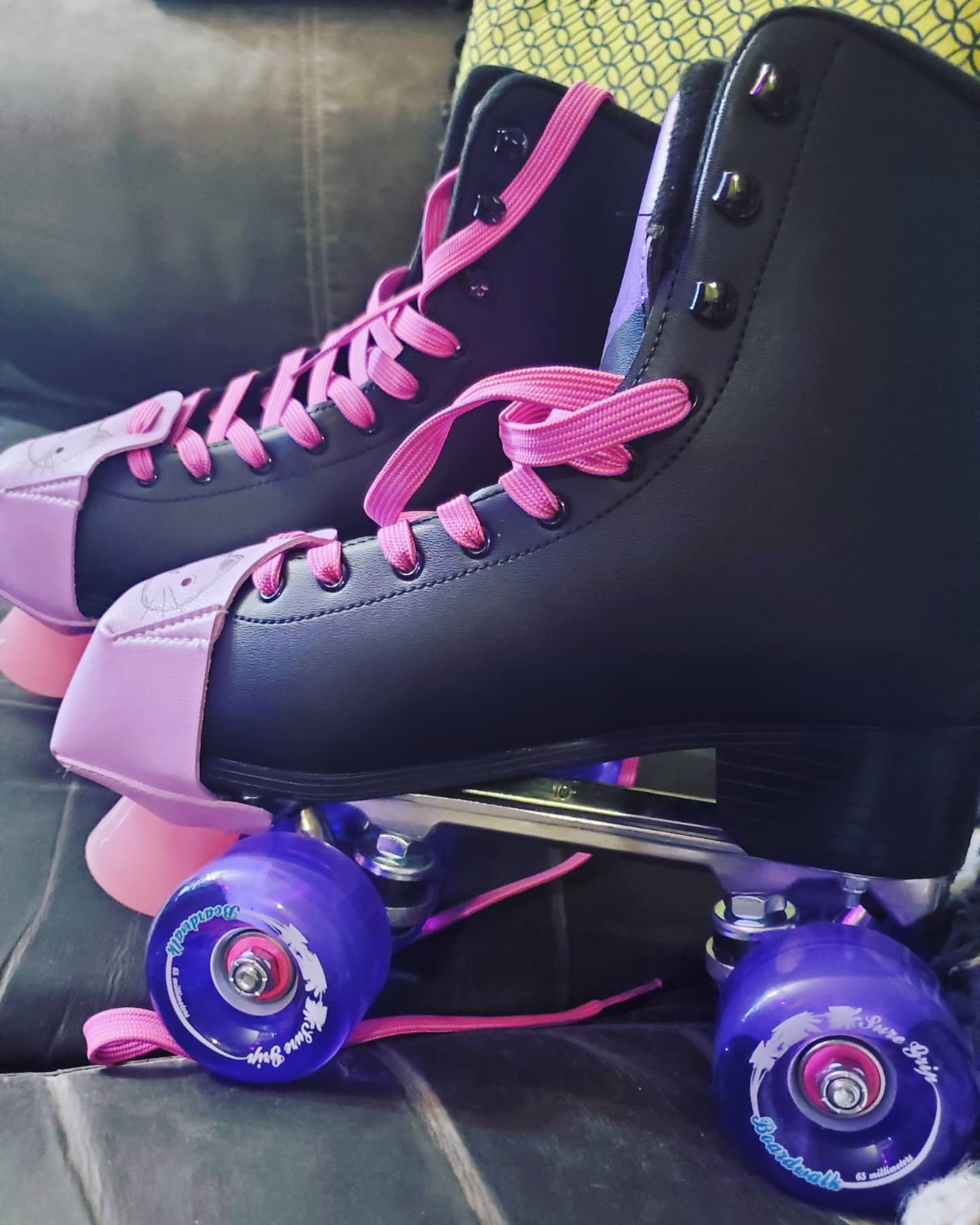 Sure Grip Boardwalk Purple Outdoor 65mm wheels set of 8 customer photo 2