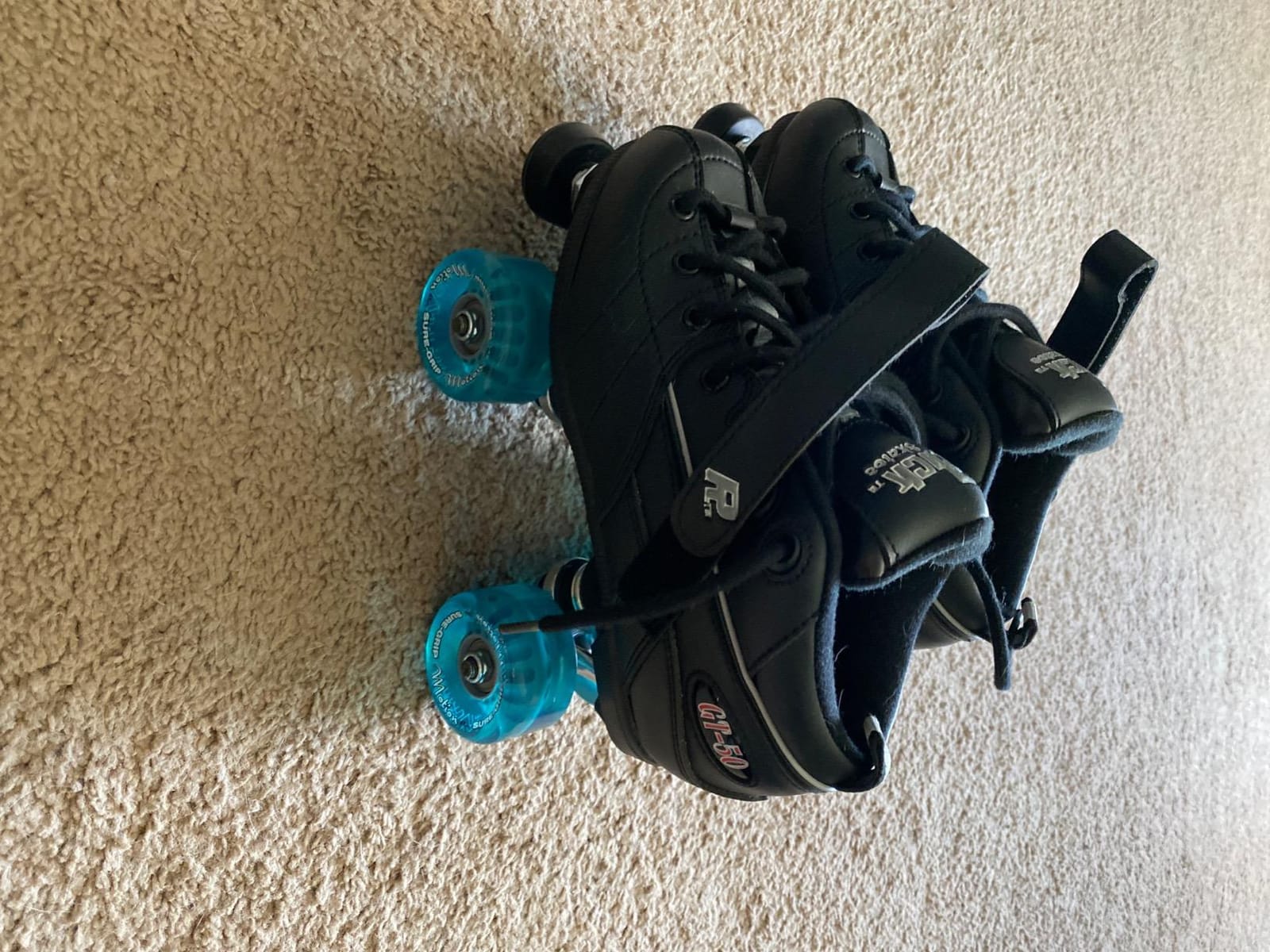 Sure-Grip GT50 Outdoor Roller Skates | Stylish Outdoor Skates for Men & Women - Nylon Composite with Motion 62mm Wheels & ABEC-5 Bearings customer photo 2