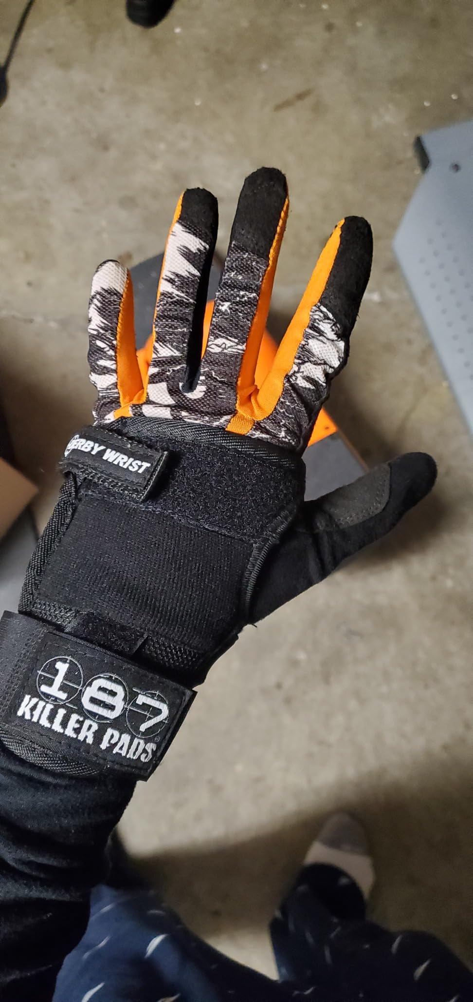 187 Killer Pads Derby Wrist Guards - Slide-On Wrist Protection for Roller Derby customer photo 1