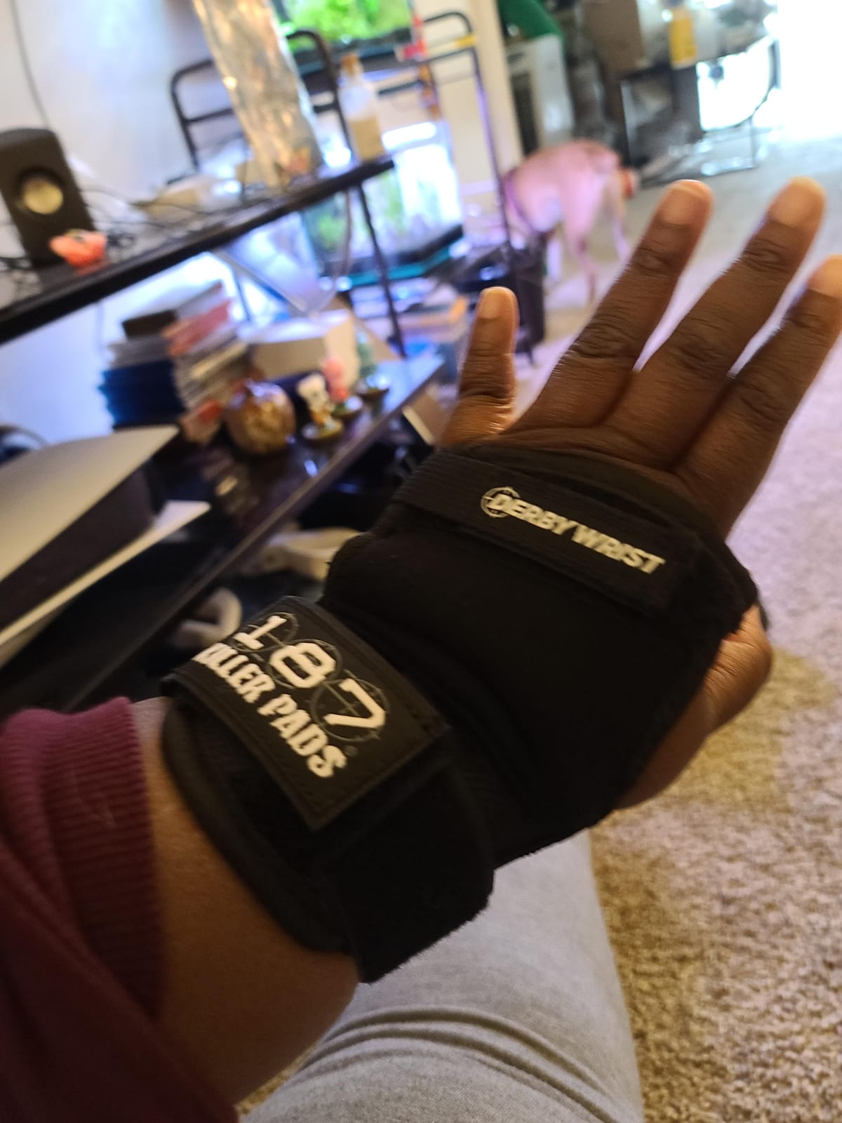 187 Killer Pads Derby Wrist Guards - Slide-On Wrist Protection for Roller Derby customer photo 1