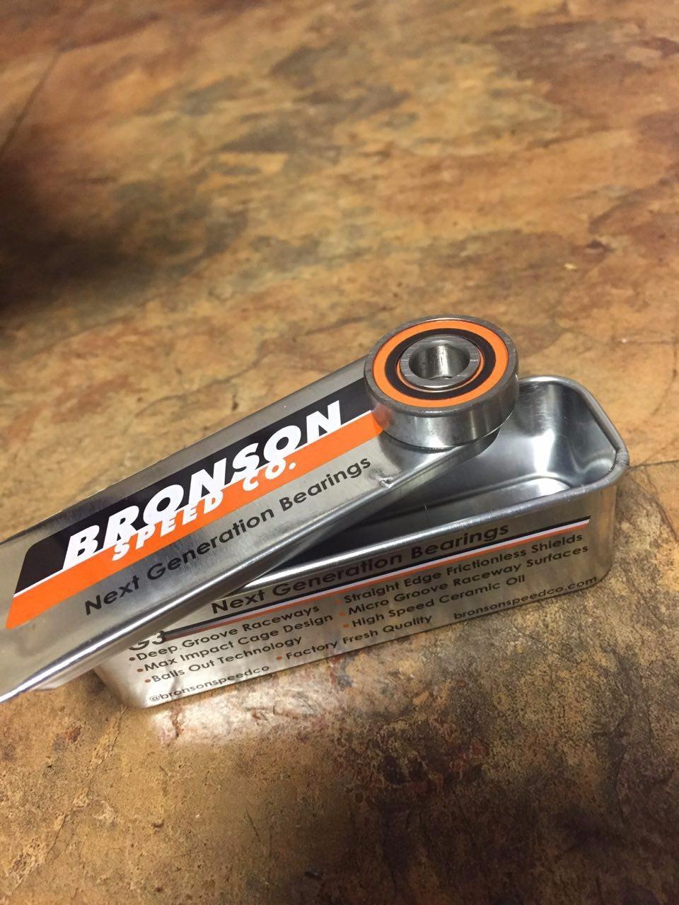 BRONSON SPEED CO. G3 Skateboard Bearings - Set of 8 customer photo 2