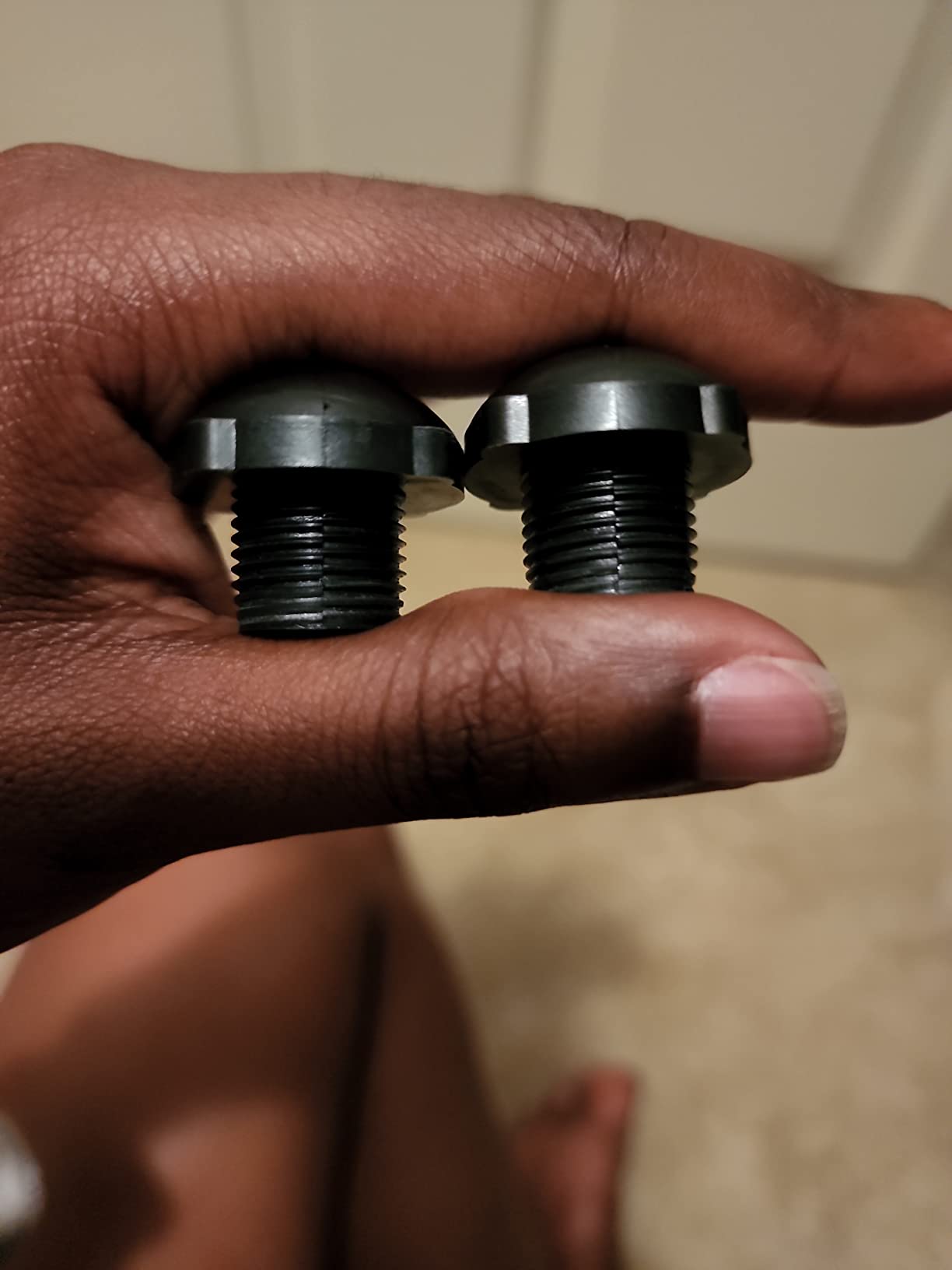 Sure-Grip Fo-Mac Bulk Jam Skate Toe Plug (Black, 5/8) customer photo 1