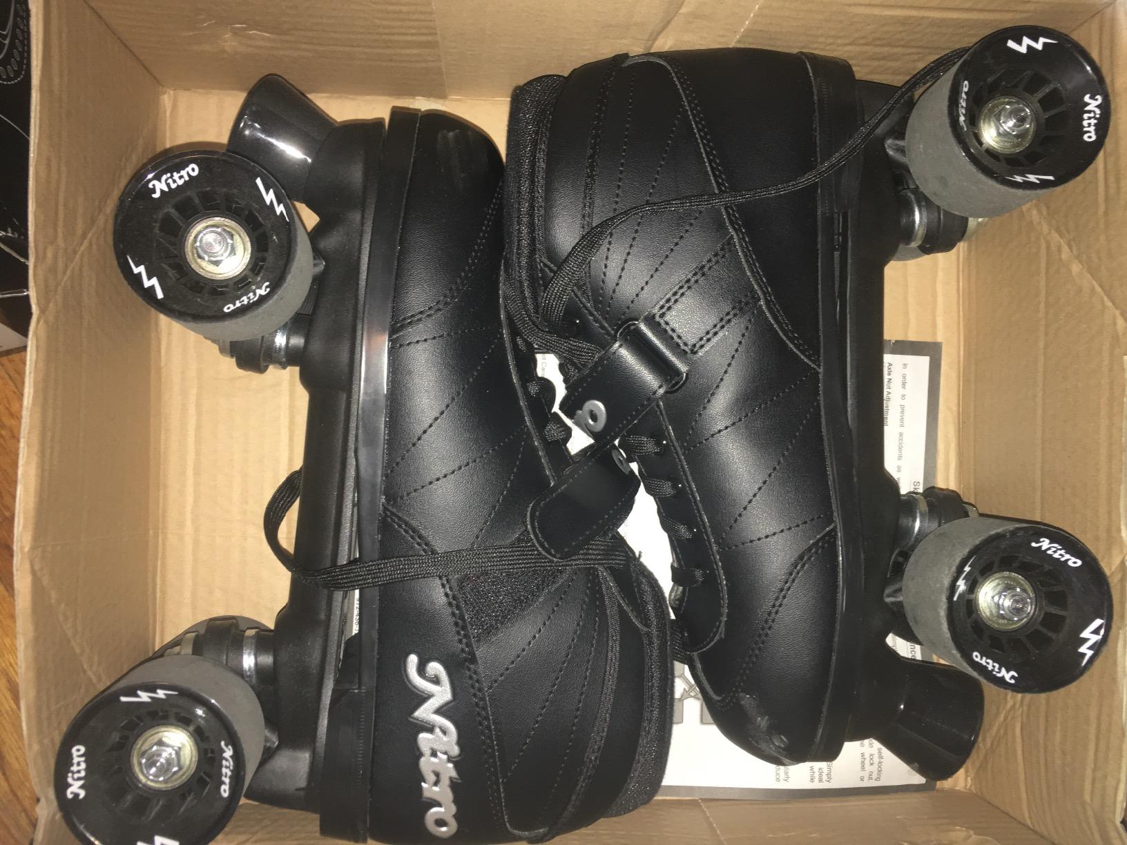 Epic Skates Super Nitro Indoor/Outdoor Quad Speed Roller Skates customer photo 1
