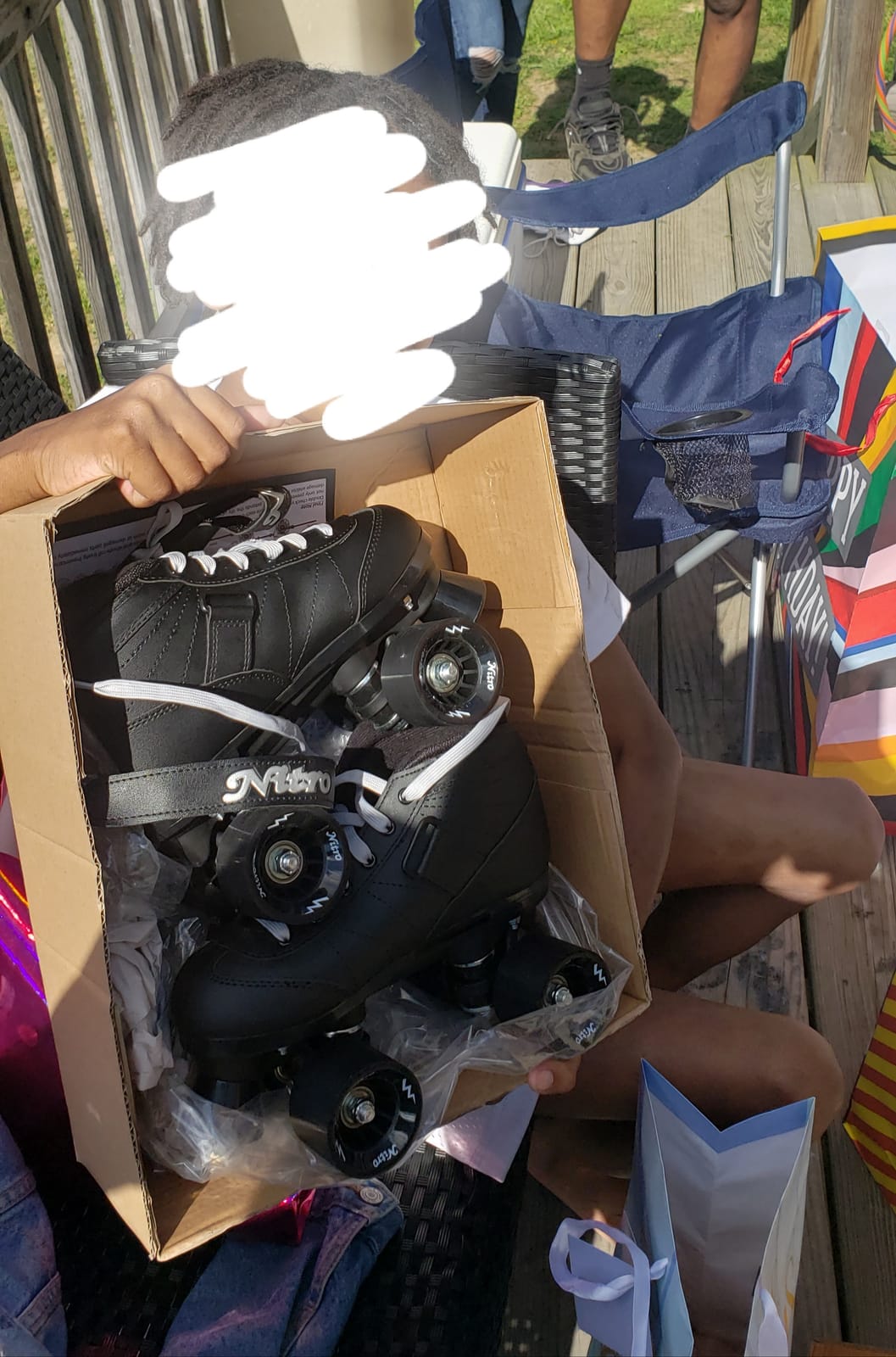 Epic Skates Super Nitro Indoor/Outdoor Quad Speed Roller Skates customer photo 2