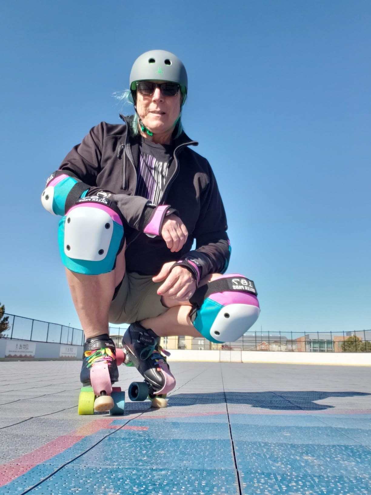 PowerDyne Jupiter Toe Stops - Pair of Natural Rubber Roller Skate Toe Stoppers customer photo 1