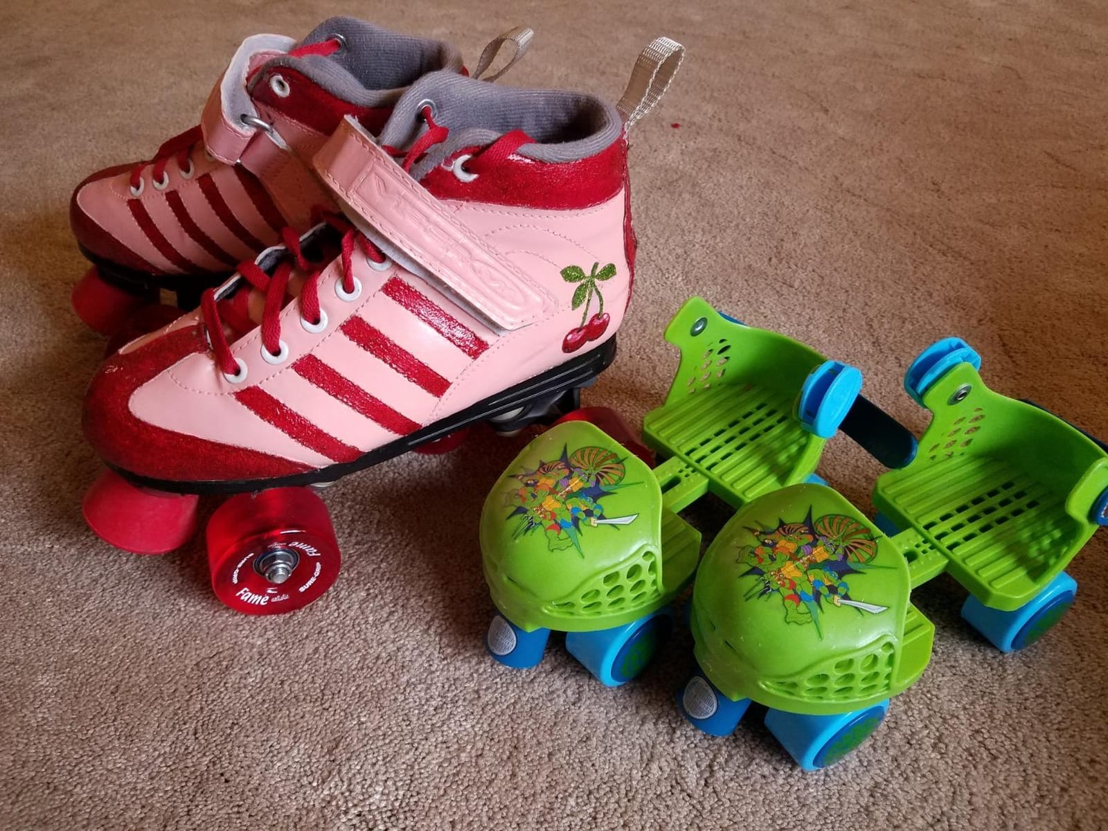 Sure-Grip Fame Artistic Indoor Wheels | 97A Durometer & 57mm Diameter - High Performance Competition Wheels customer photo 2