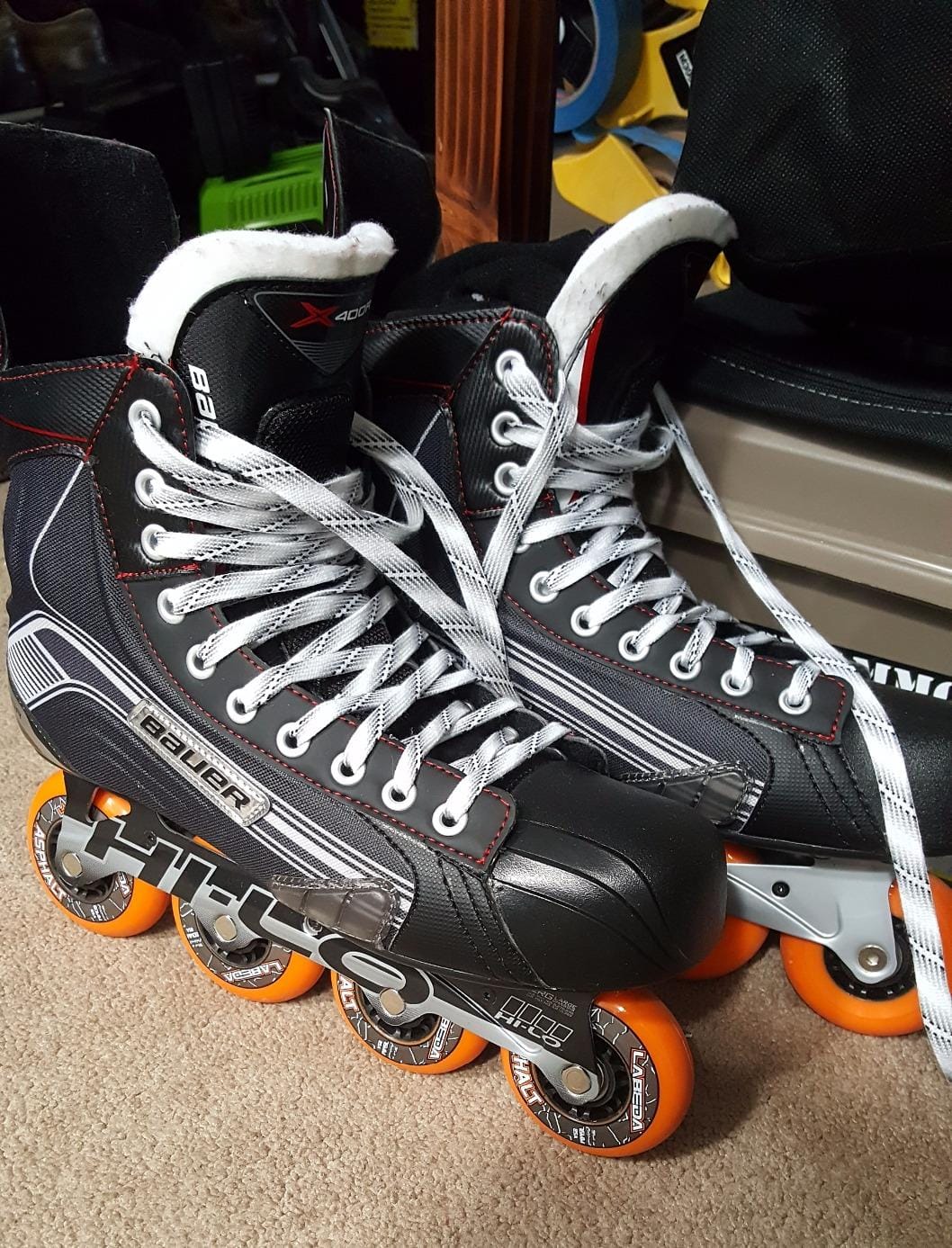 Labeda Inline Roller Hockey Wheels - Gripper Asphalt Hi-Lo 8 Pack customer photo 2