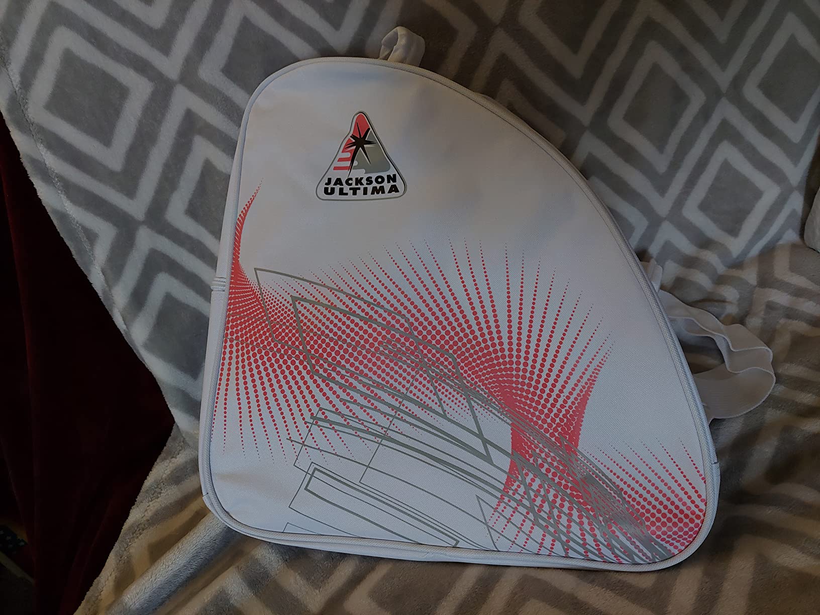 Jackson Ultima Bag for Ice Skating Roller Skating | Zippered Bag with Adjustable Strap and Pocket customer photo 2