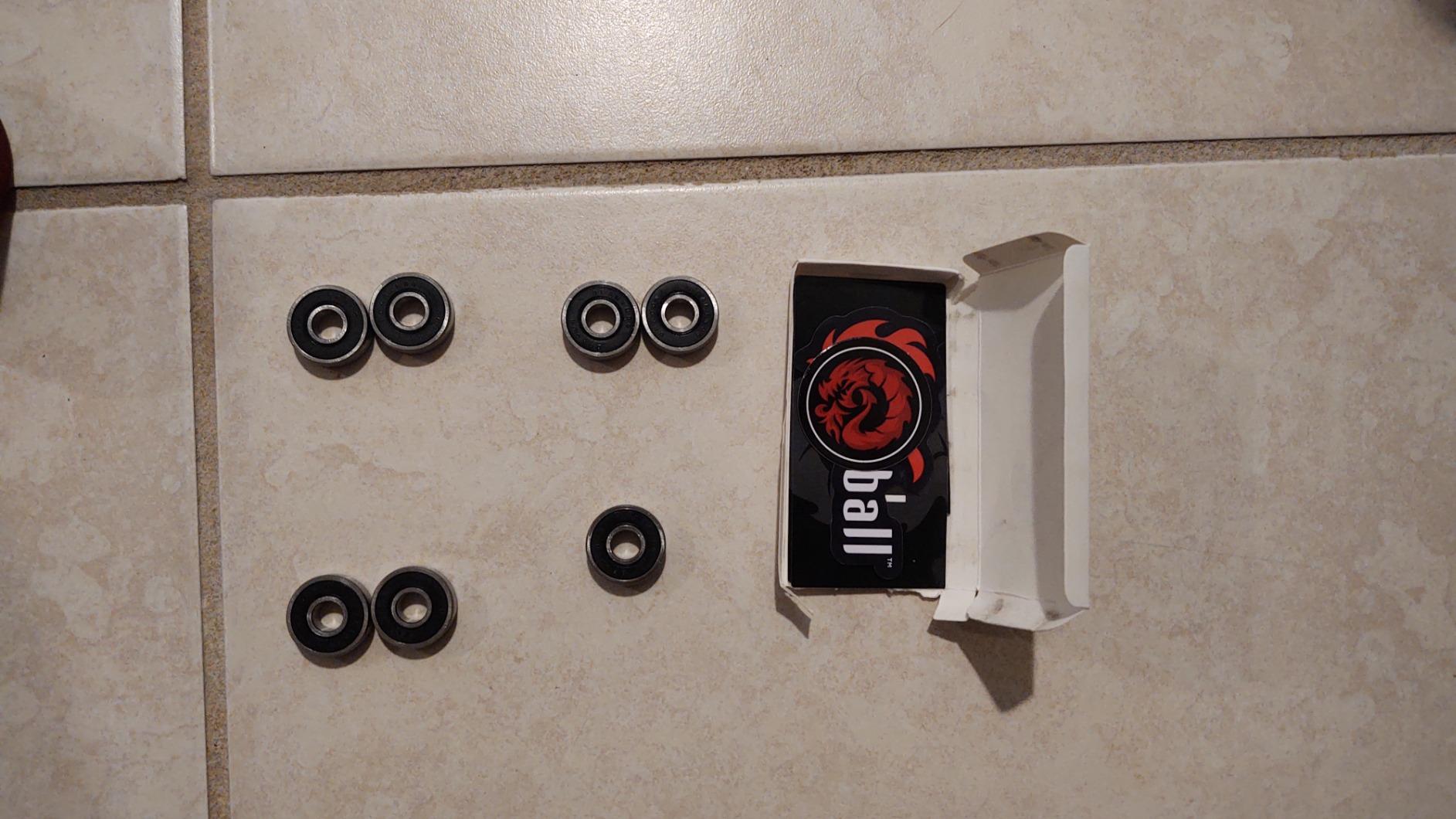 Fireball Dragon Skateboard Bearings Set 8 Pack - Fast 608 Longboard Bearings Set for Skateboards Inline & Roller Skates - Bearings for Skateboarding Guaranteed for Life customer photo 2