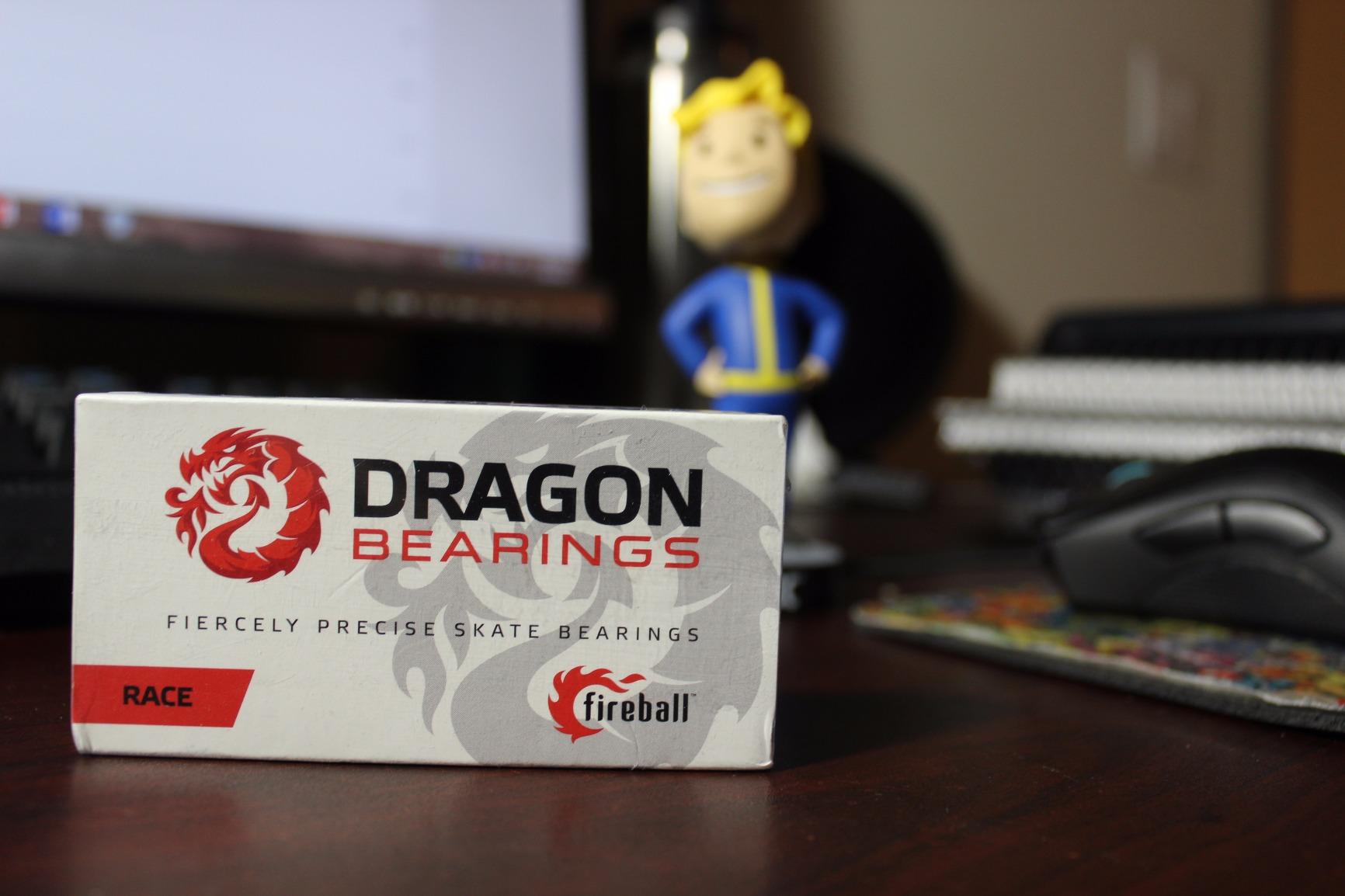 Fireball Dragon Skateboard Bearings Set 8 Pack - Fast 608 Longboard Bearings Set for Skateboards Inline & Roller Skates customer photo 1