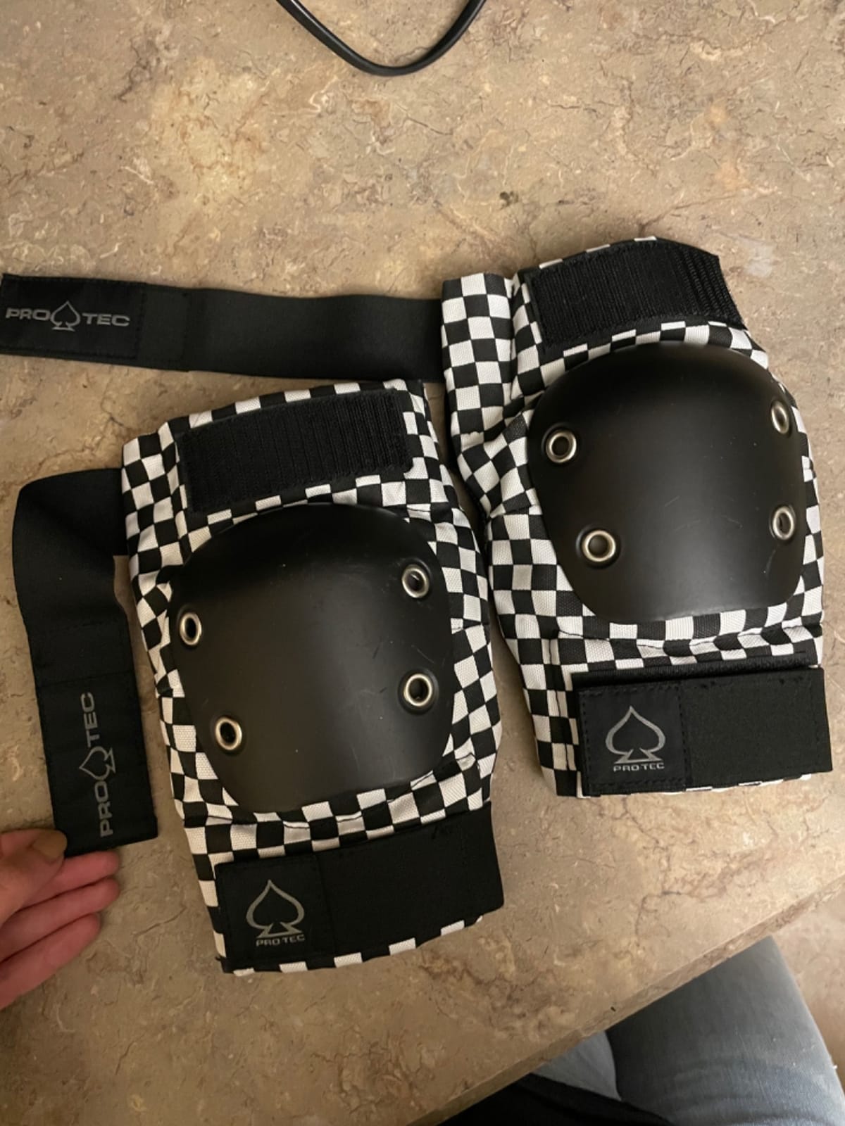 Pro-Tec Black Checker Elbow Pads customer photo 1