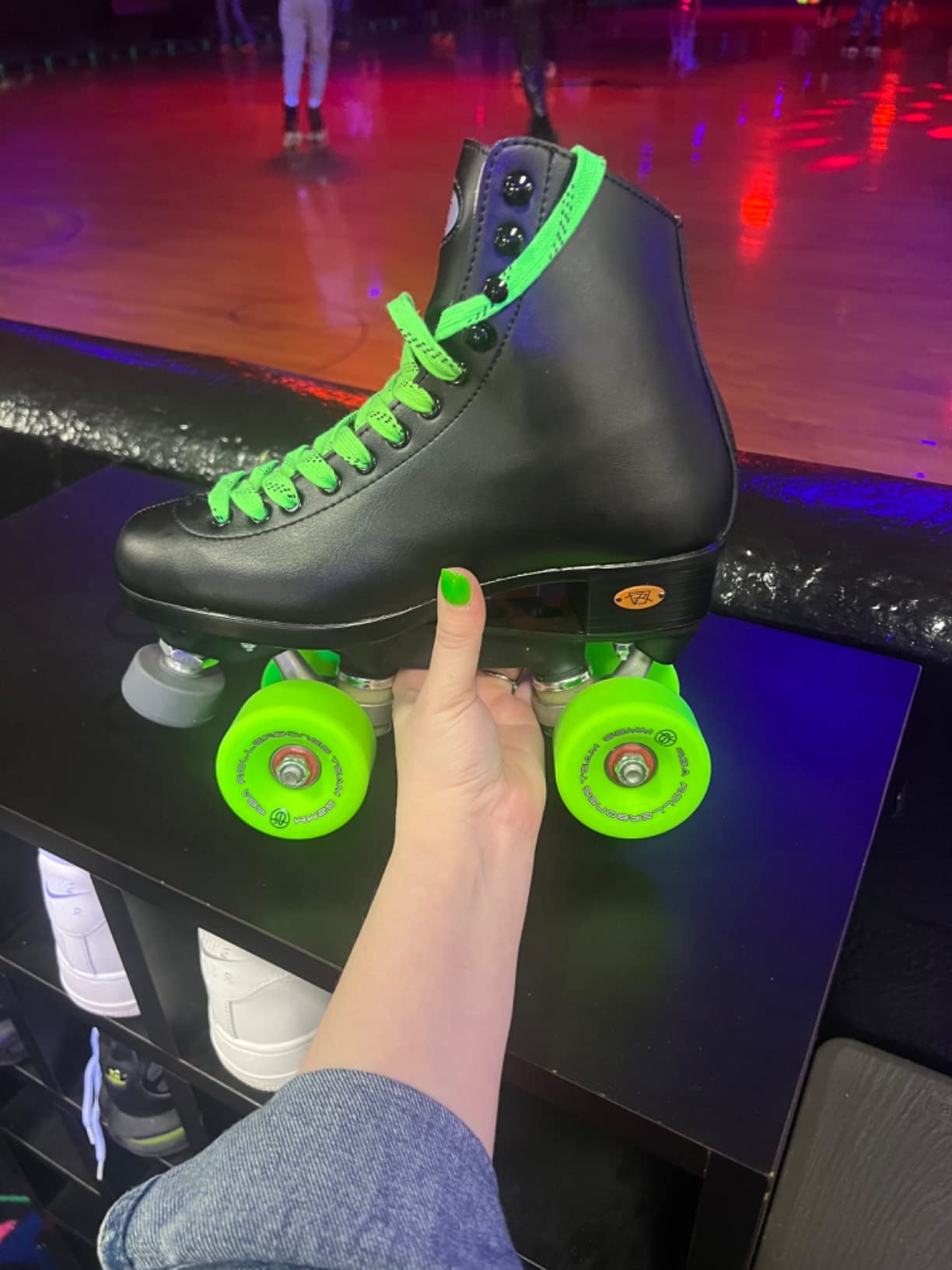 Rollerex Gladiator Waxed Skate Laces (Multiple Size & Color Options) - Quad, Ice, Roller, More customer photo 2