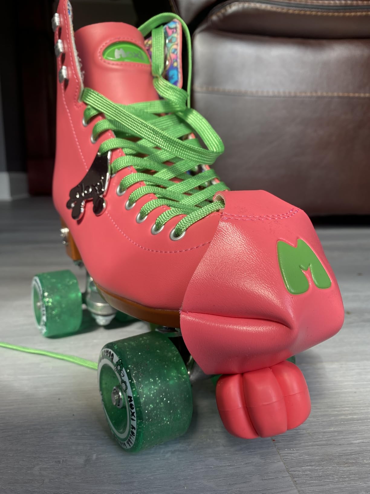 Moxi Beach Bunny Roller Skates for Women - Colorful, Precision-Fit Skate with High-Rebound Wheels, Moisture-Wicking Lining & Padding, Roller Skates customer photo 2