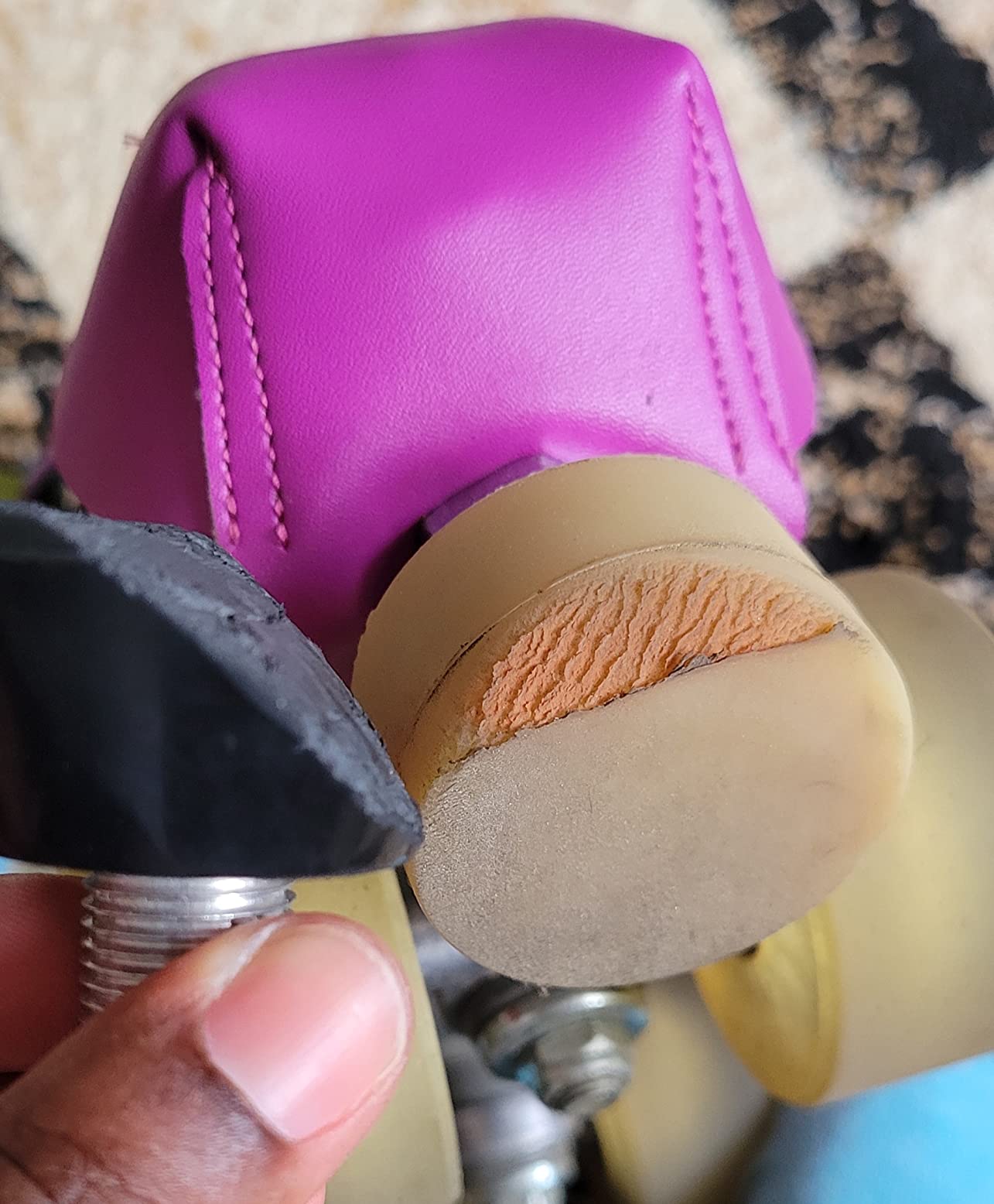Antik Gumball Toe Stop - Natural - Long Stem (30mm), 75A - Pair customer photo 1