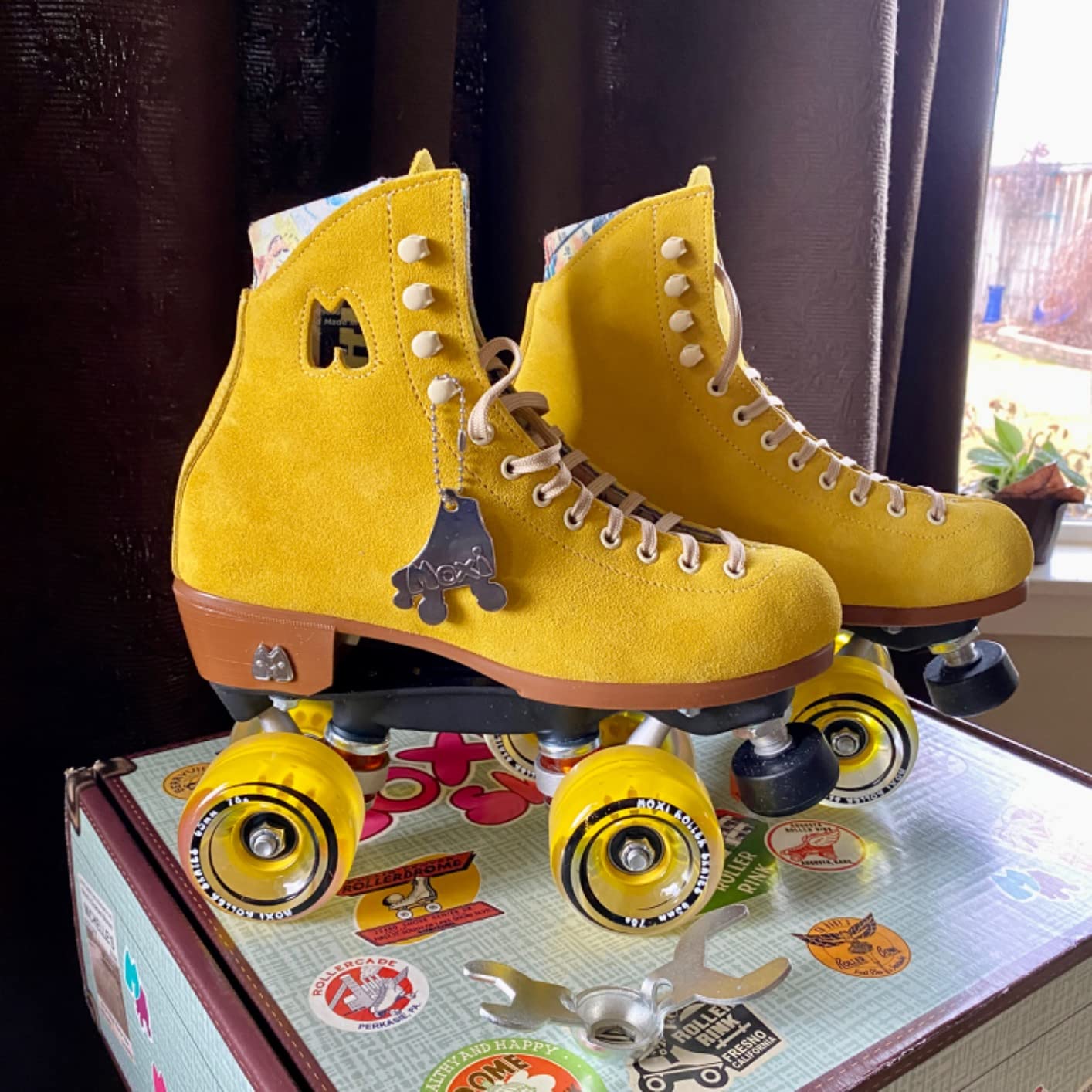 Moxi Lolly Roller Skate - Fashionable Womens Quad Roller Skate customer photo 2