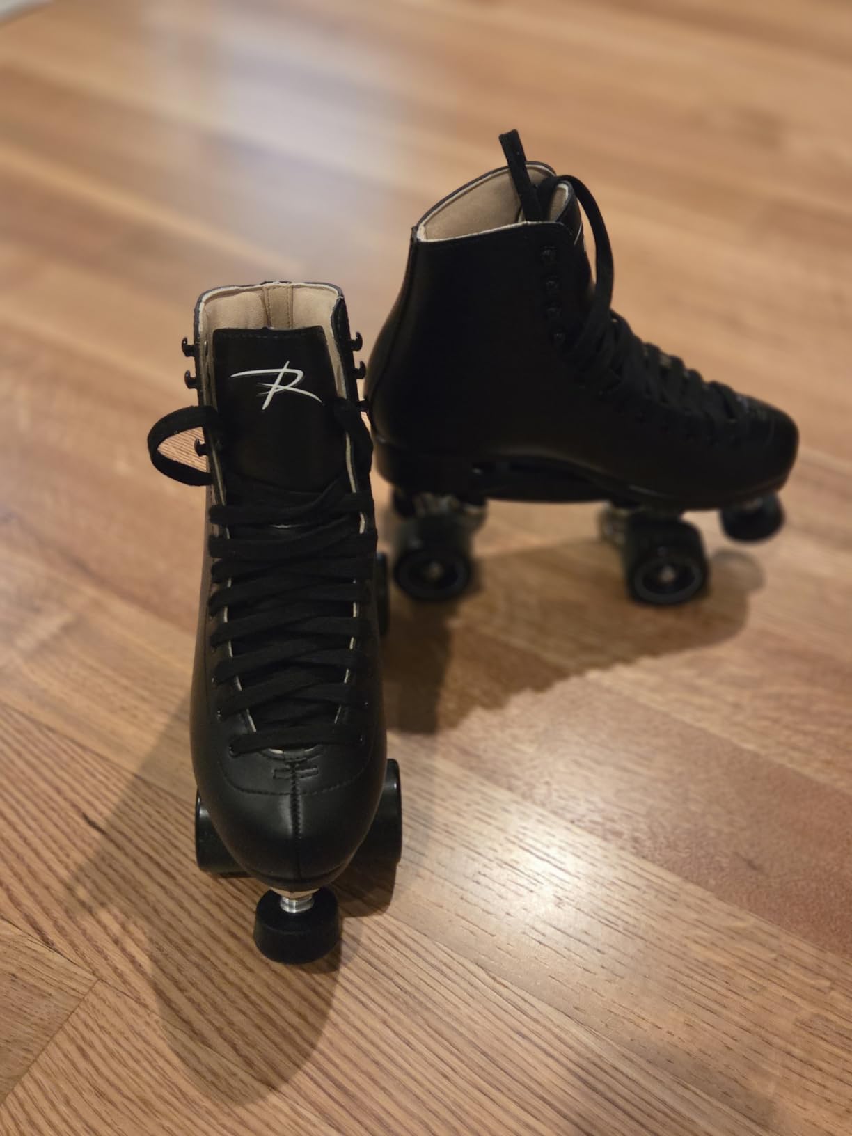Riedell Boost Indoor Quad Roller Skates for Men and Women | Retro Build - Beginner to Seasoned - Roller Skates, Comfortable Fit, Strong Ankle Support, ABEC-5 Bearings customer photo 1