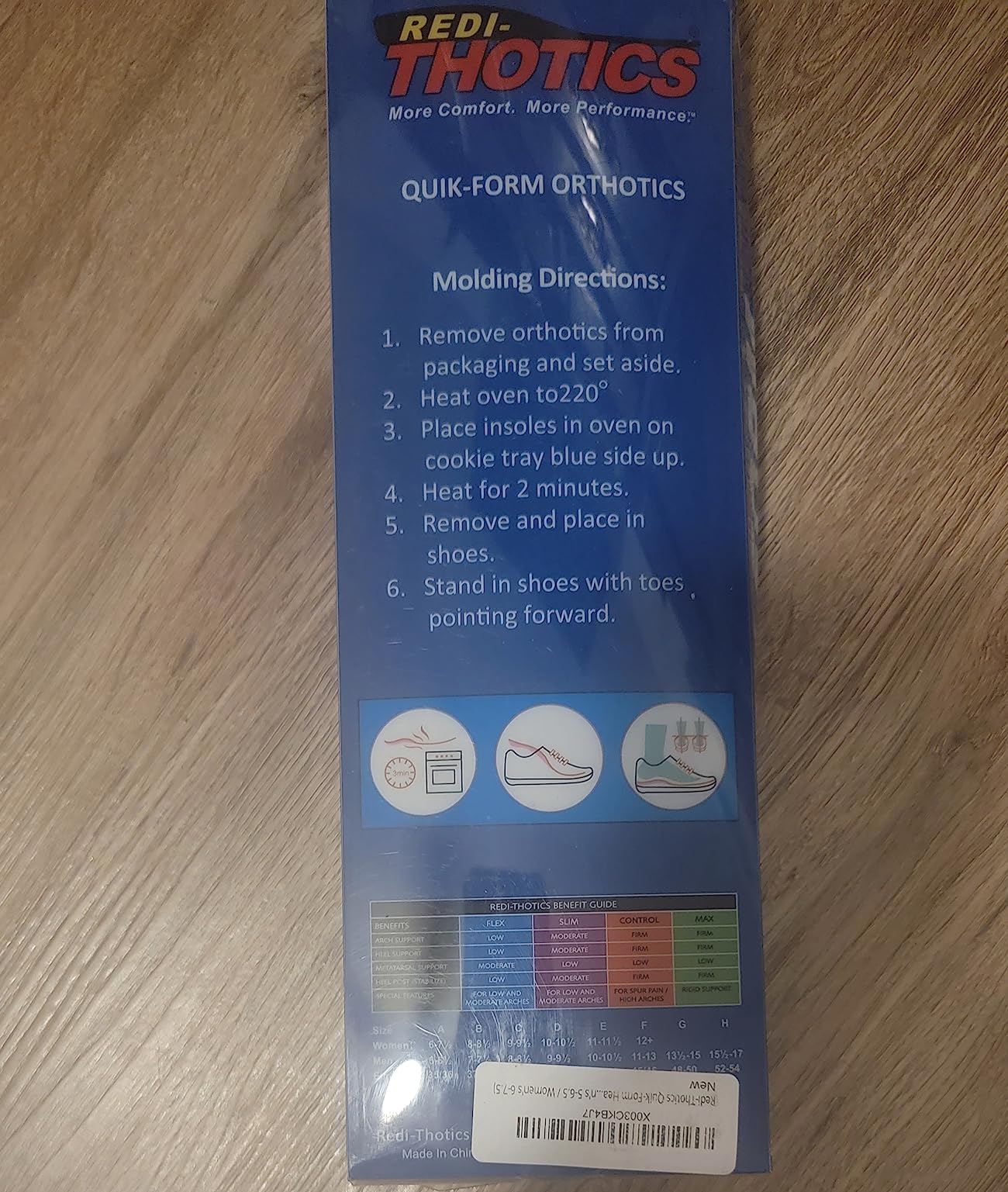 Redi-Thotics Quik-Form Heat Moldable Insoles customer photo 2