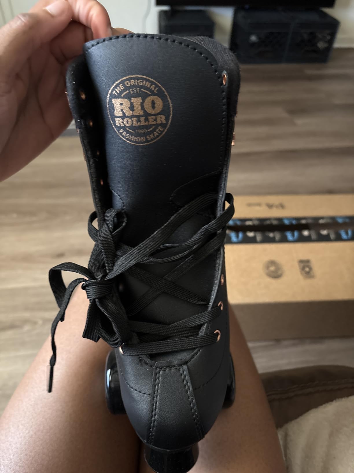 Rio Roller Rose Roller Skates - Unisex - Indoor/Outdoor Quad Skates customer photo 2