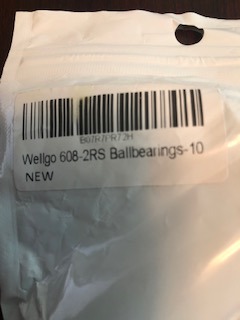 Wellgo 608-2RS Ball Bearings Skateboard Bearings Double Rubber Sealed Shielded Miniature Deep Groove Bearings 8mm x 22mm x7mm for Skateboards Inline Skate Scooter Roller Blade Skates etc -10pcs customer photo 2