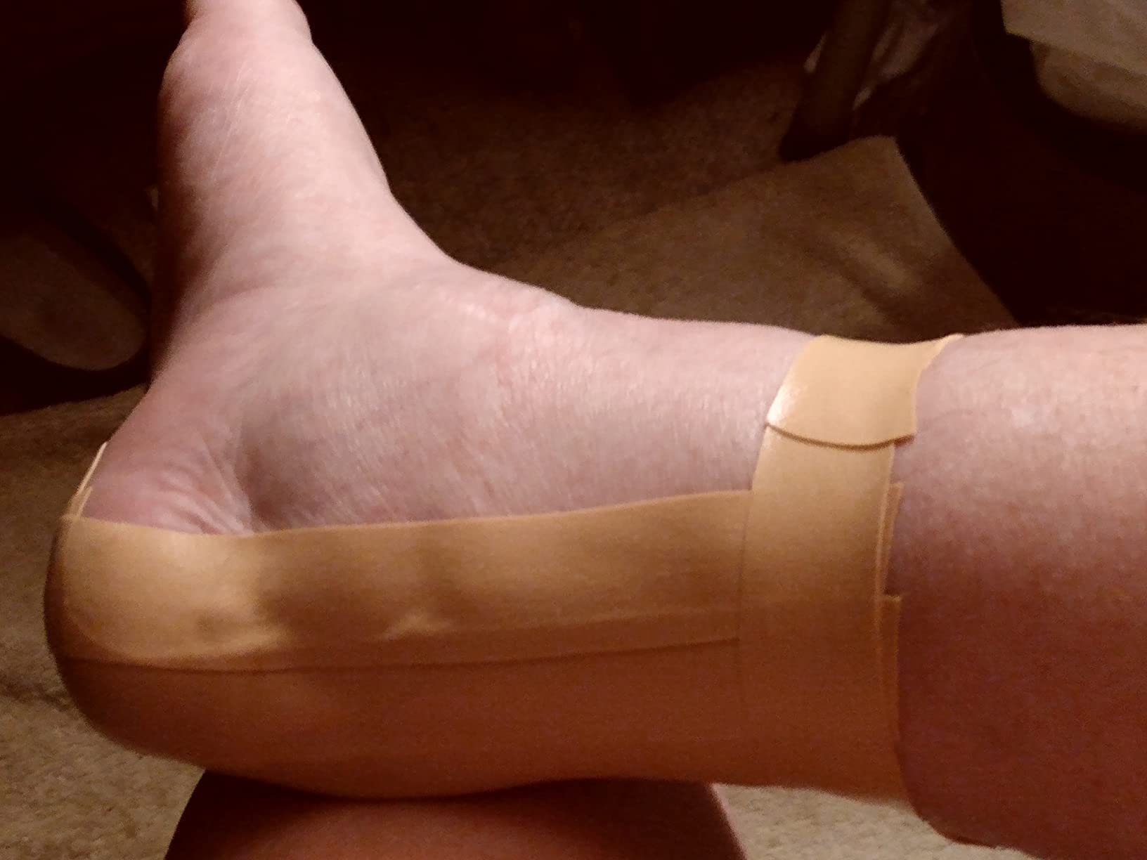 Nexcare Blister Prevention Tape, Waterproof Foam Medical Tape, Sticks Firmly to Skin to Help Prevent Blisters - 1 In x 5 Yds, 1 Roll of Tape customer photo 1