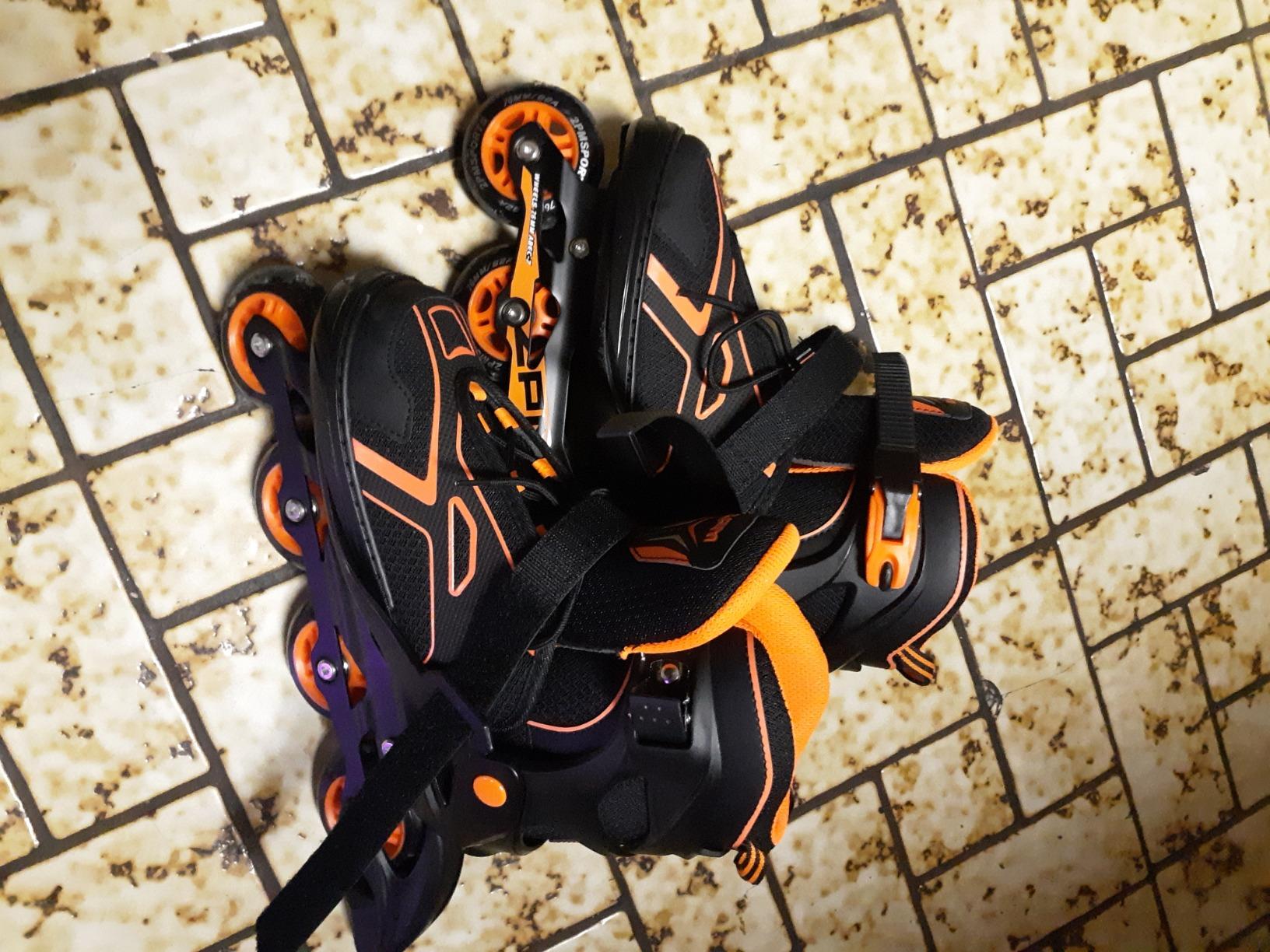 2PM SPORTS Torinx Inline Skates for Kids Boys Girls Ages 5-8 8-12 4-6 6-12 with Light Up Wheels, Adjustable Kids Roller Skates Blades for Adults Men Women Beginners Youths customer photo 1