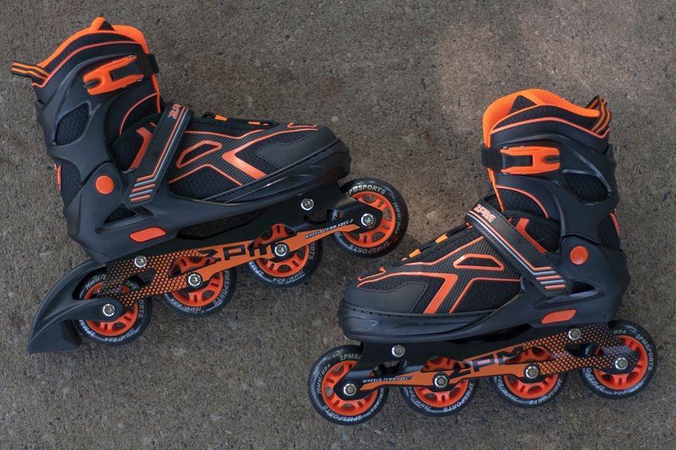 2PM SPORTS Torinx Inline Skates for Kids Boys Girls Ages 5-8 8-12 4-6 6-12 with Light Up Wheels, Adjustable Kids Roller Skates Blades for Adults Men Women Beginners Youths customer photo 2