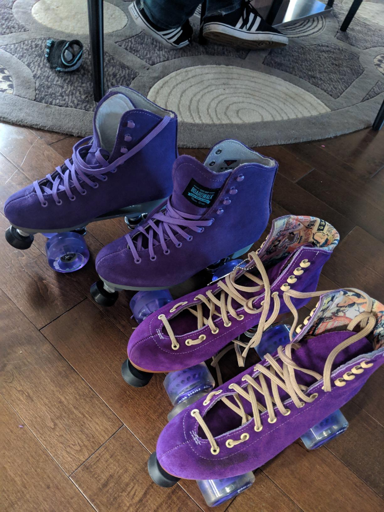 Moxi Lolly Roller Skate - Fashionable Womens Quad Roller Skate customer photo 2