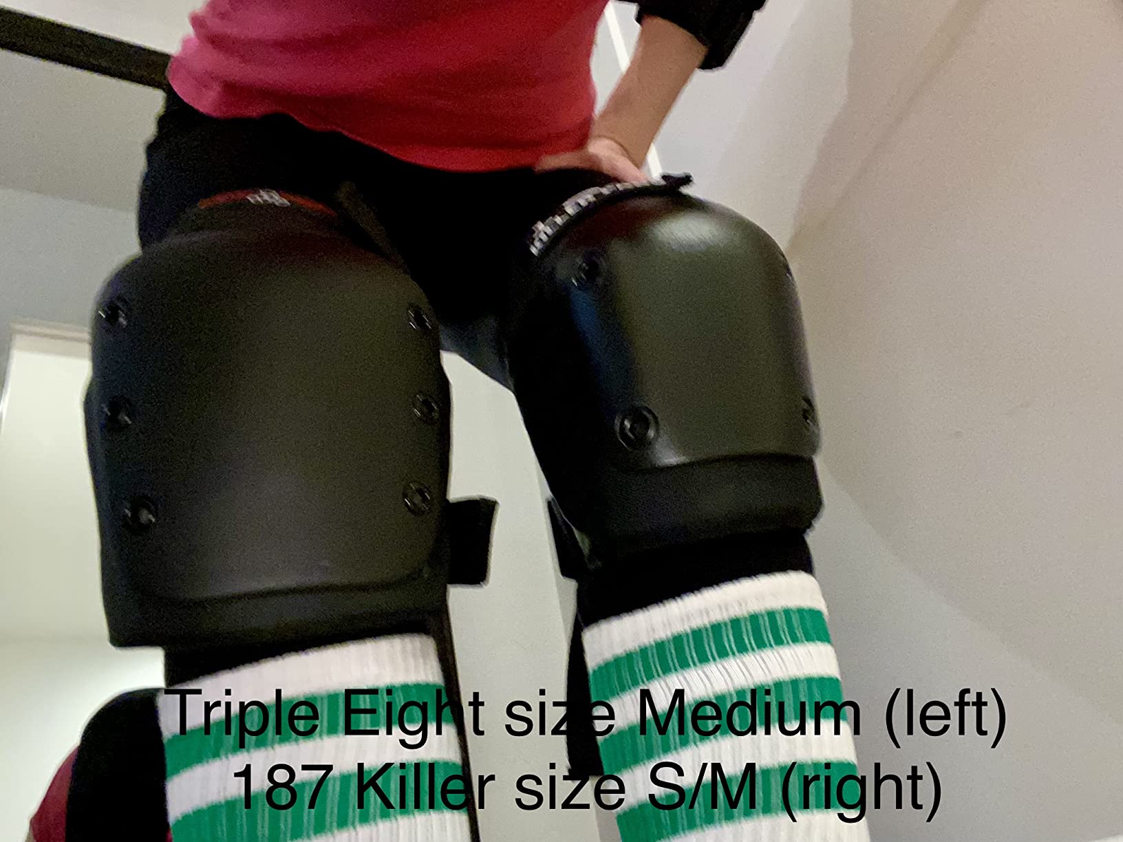 187 Killer Pads Six Pack Pad Set, Protective Gear for Elbows, Knees, and Wrists - Ideal for Skateboarding, Roller Skating, and Inline Skating customer photo 2