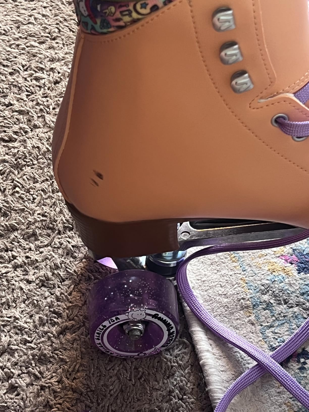 Moxi Beach Bunny Roller Skates for Women - Colorful, Precision-Fit Skate with High-Rebound Wheels, Moisture-Wicking Lining & Padding customer photo 2