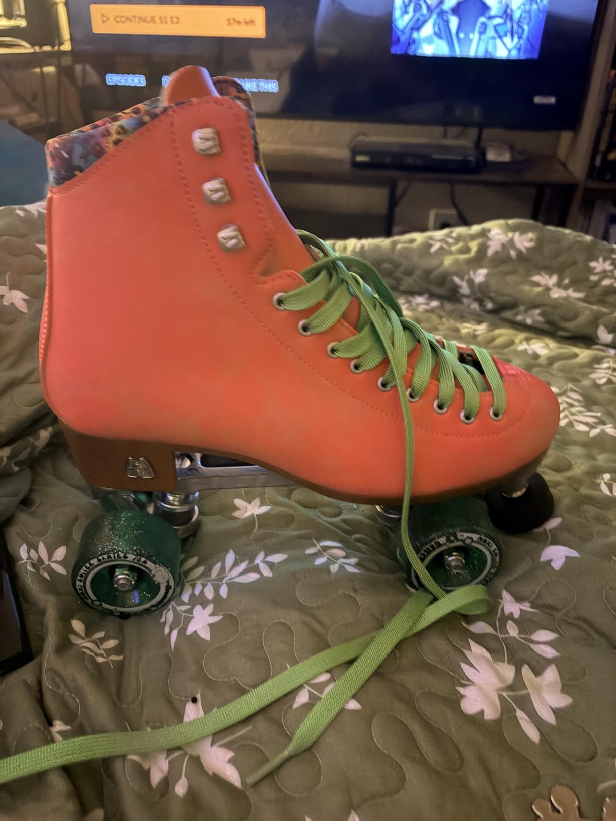 Moxi Beach Bunny Roller Skates for Women - Colorful, Precision-Fit Skate with High-Rebound Wheels, Moisture-Wicking Lining & Padding, Roller Skates customer photo 1