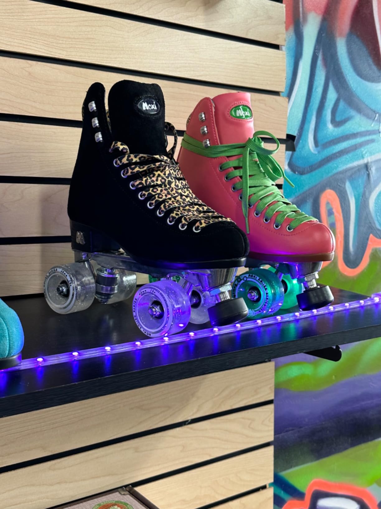 Moxi Panther Roller Skates for Women - Durable High-Top Design with Suede Skate Boots, Dri-Lex Lining, and Versatile, Smooth Cushioning Wheels customer photo 2