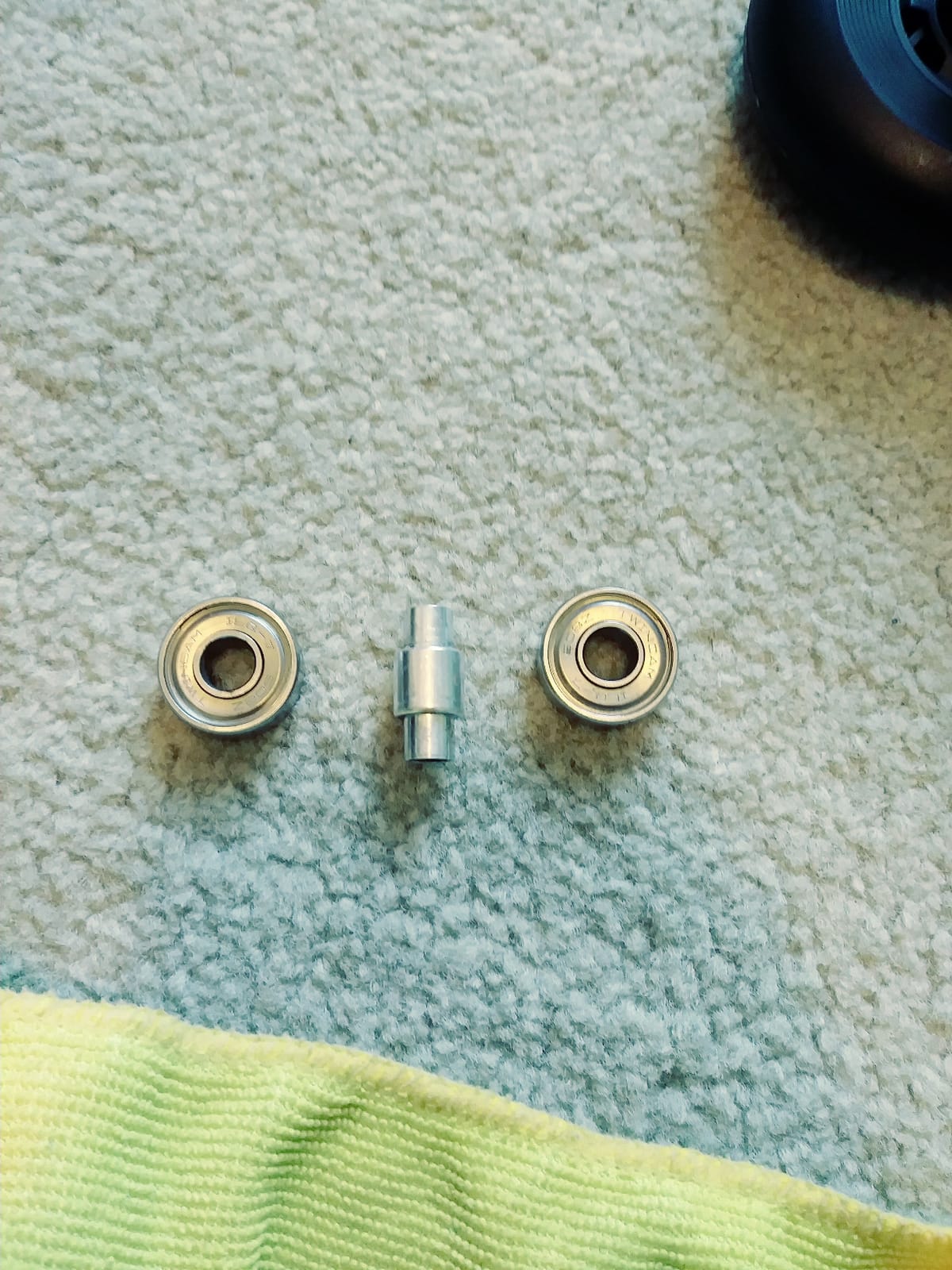 Inline Skate Wheels, Outdoor Asphalt Formula, 4-Pack (Blue, 80mm) | 85A SHR Roller Hockey Wheels with ABEC-9 Bearings and Floating Spacers Compatible with Roller Blades, Scooters, RipStiks, etc customer photo 1