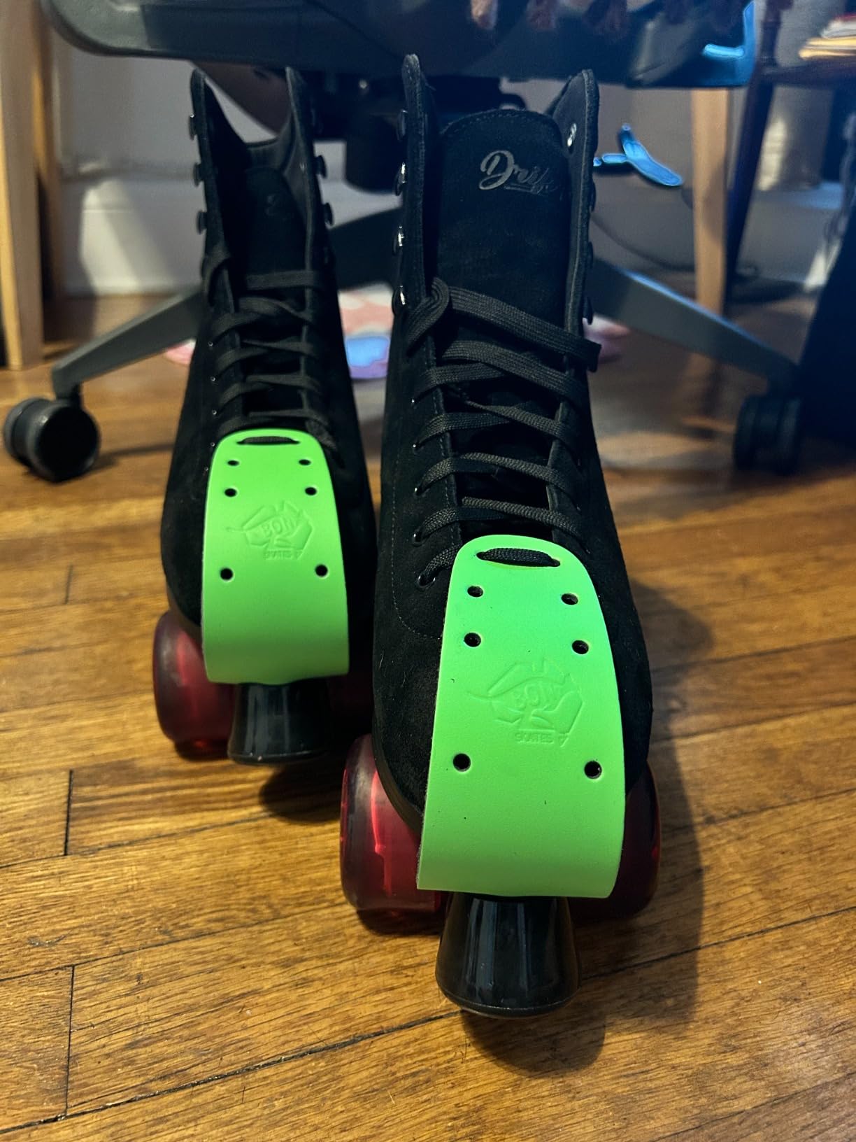 Bont Roller Skates - 100% Australian Leather Flat Toe Guard Protectors - Roller Skate Derby Speed - Pair customer photo 2