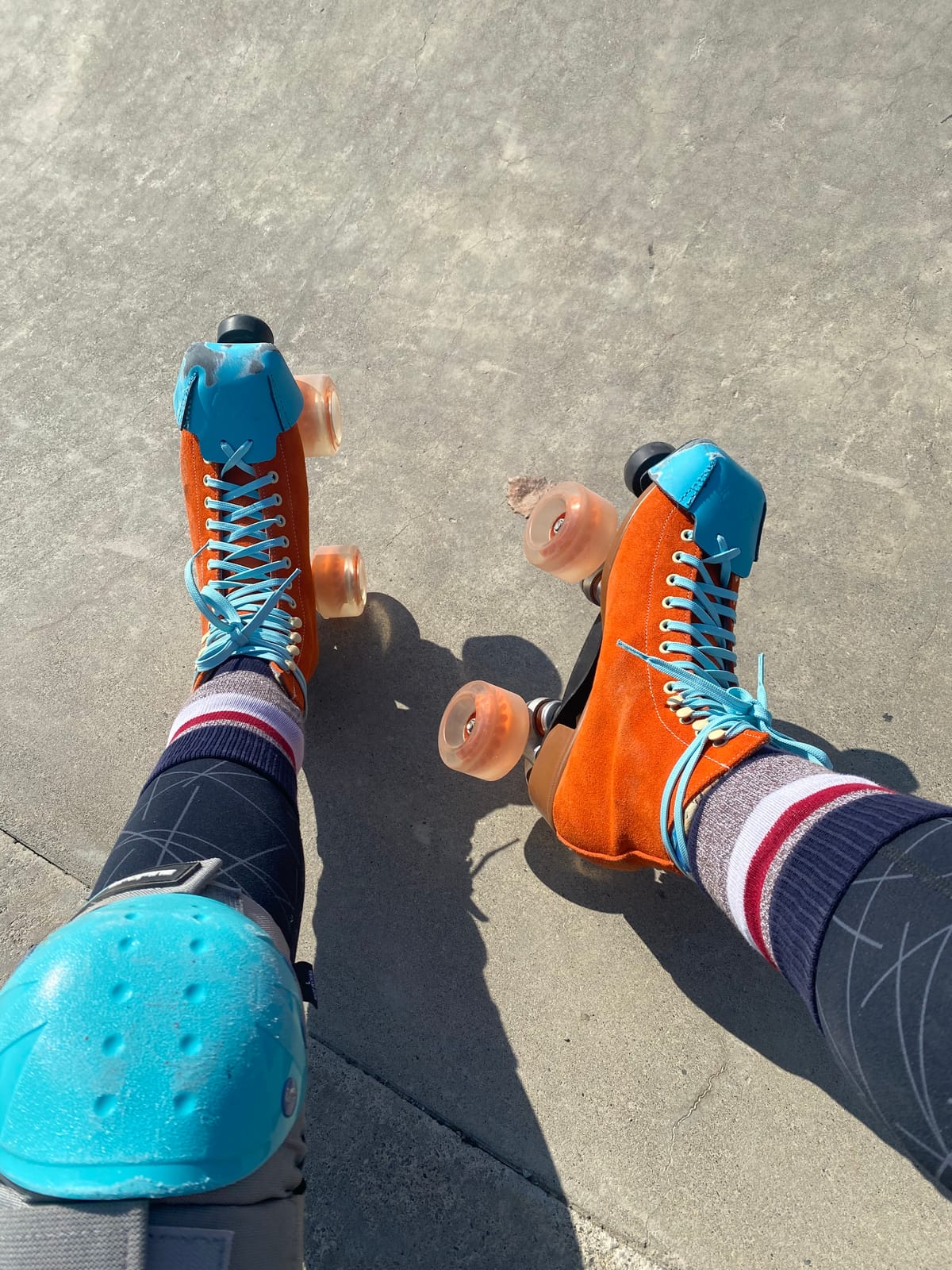 Bont Roller Skates - 100% Australian Leather Toe Cap Protectors - Roller Skate Derby Speed - Pair customer photo 2