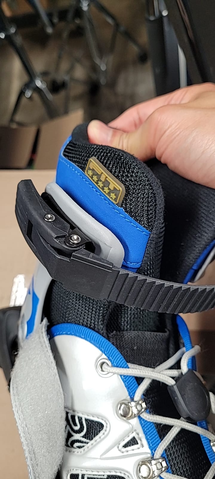 Grneric Roller Skate Strap, 2 Set Replacement Inline Roller Skate Shoes Energy Strap Buckles with Screws Suit for Men Women Kids Outdoor Skating Parts customer photo 1
