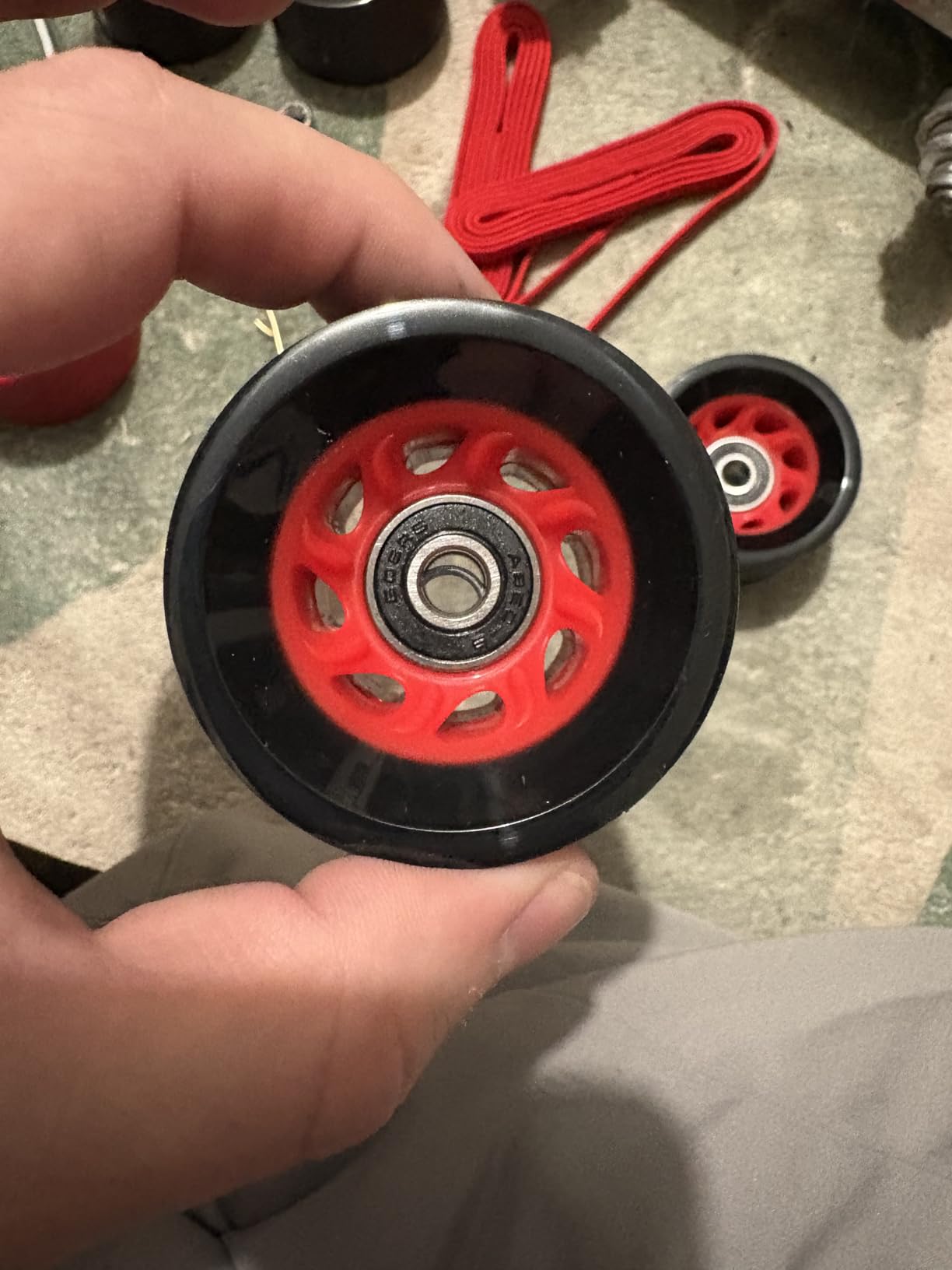 Quad Roller Skate Wheels, 8 Pack 58 X 39mm 95A Indoor PU Wheels | Hard PU Wheels for Indoor Skating | Smooth Speed & Control | Fits Roller Derby, Artistic, Jam & Rhythm Skates customer photo 2